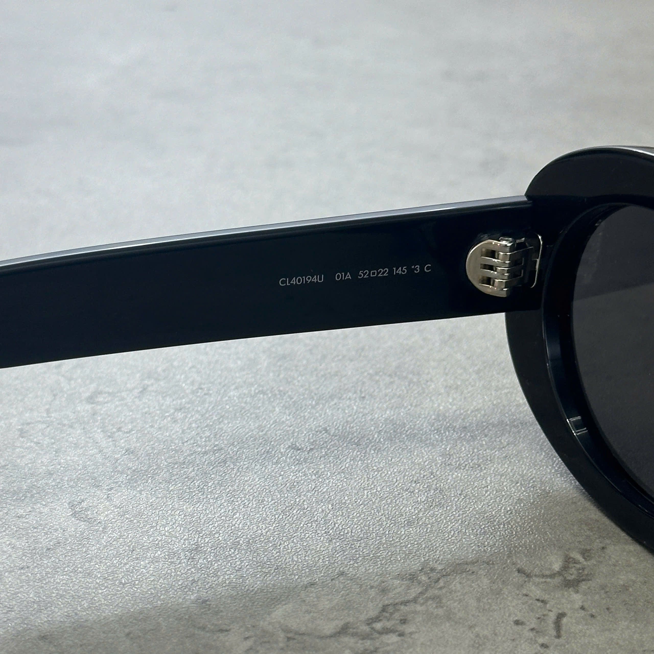 Celine CELINE Triomphe 01 Sunglasses In Acetate BLACK Size ONE SIZE - 2 Thumbnail