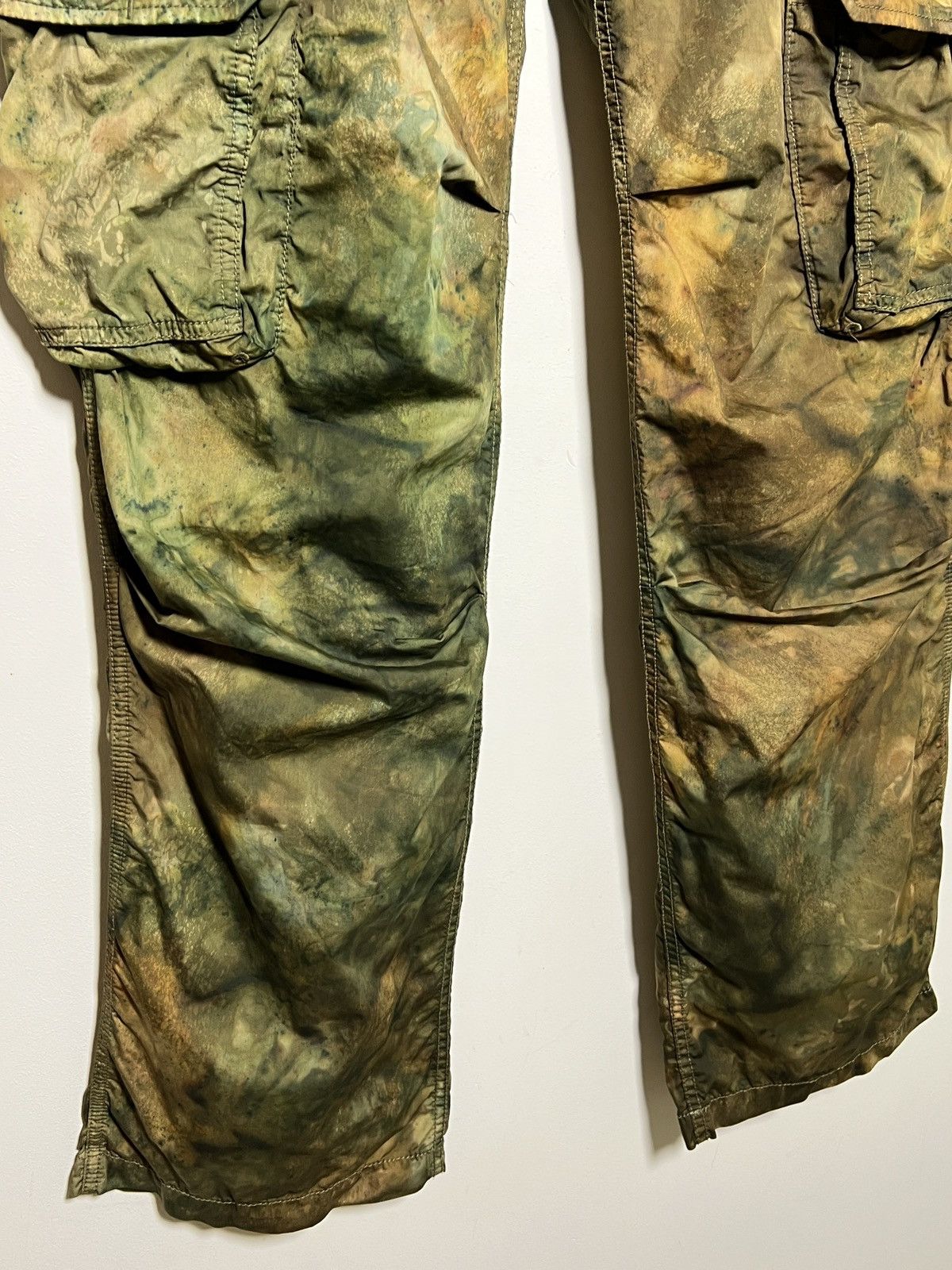 Giorgio Armani giorgio armani tie dye cargo camo multipocket army pants Size US 31 - 8 Thumbnail