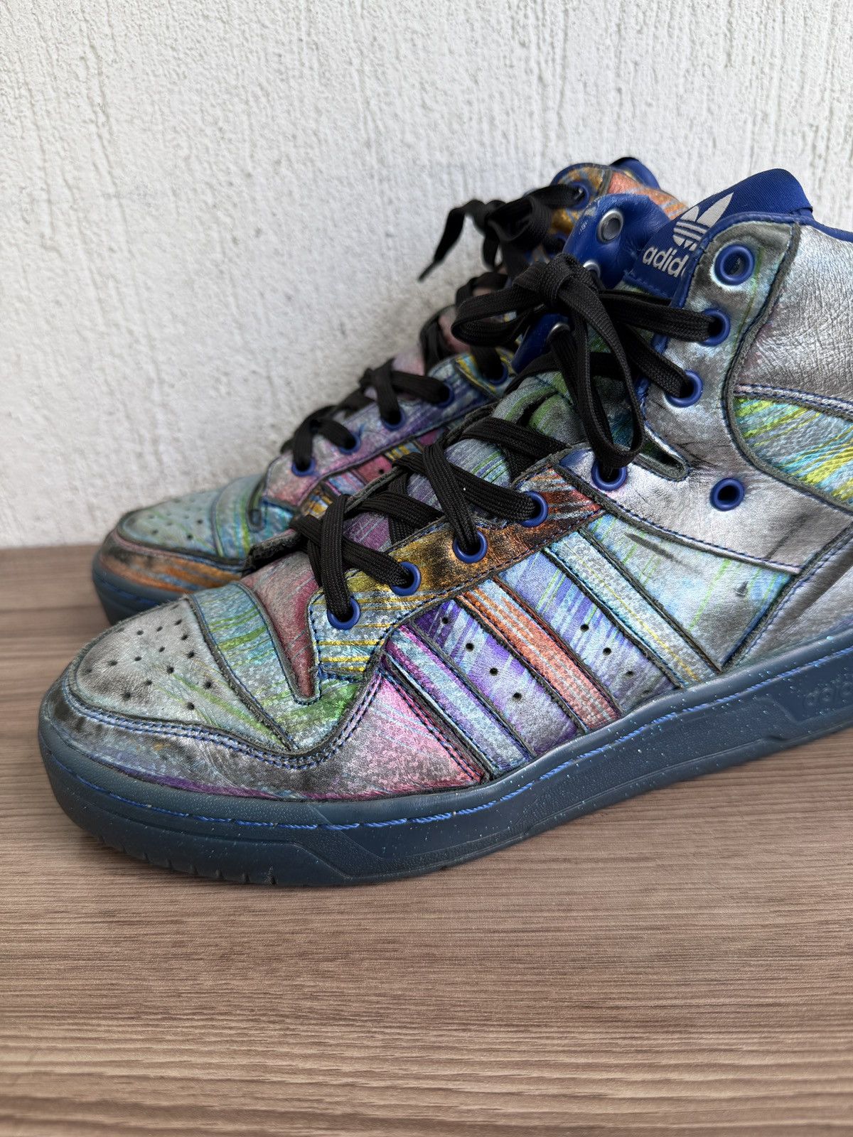 Adidas × Jeremy Scott Js wing high Sneaker Size US 9 / EU 42 - 3 Thumbnail