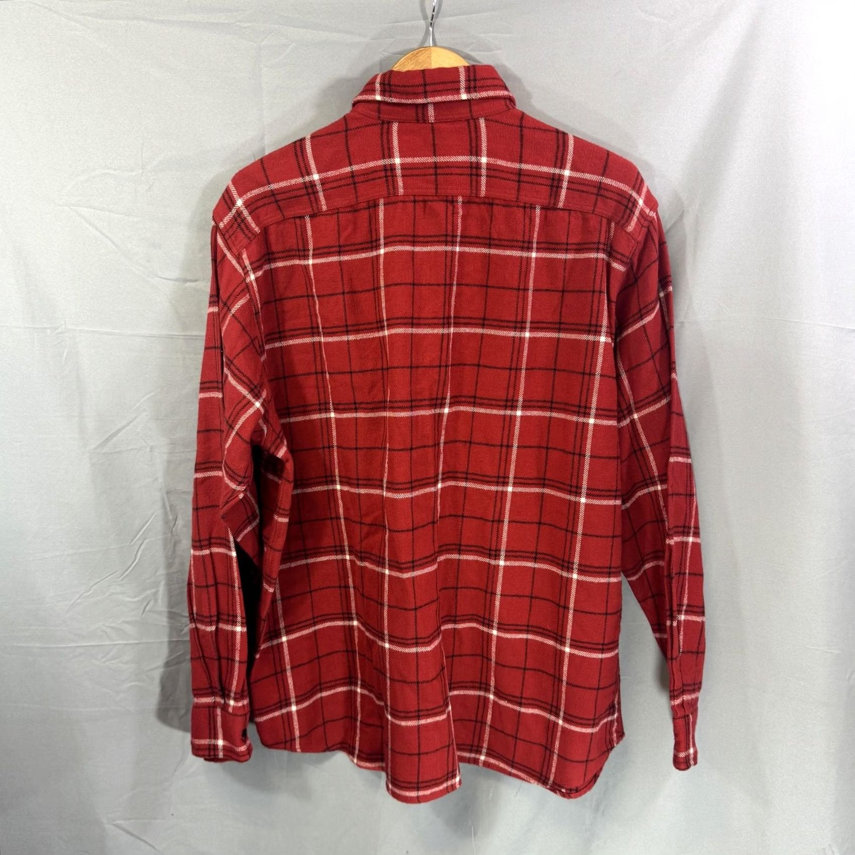 Polo Ralph Lauren Polo Ralph Lauren Shirt Mens XL Plaid Flannel Button Down Pocket Polo Sport Red Size US M / EU 48-50 / 2 - 2 Thumbnail