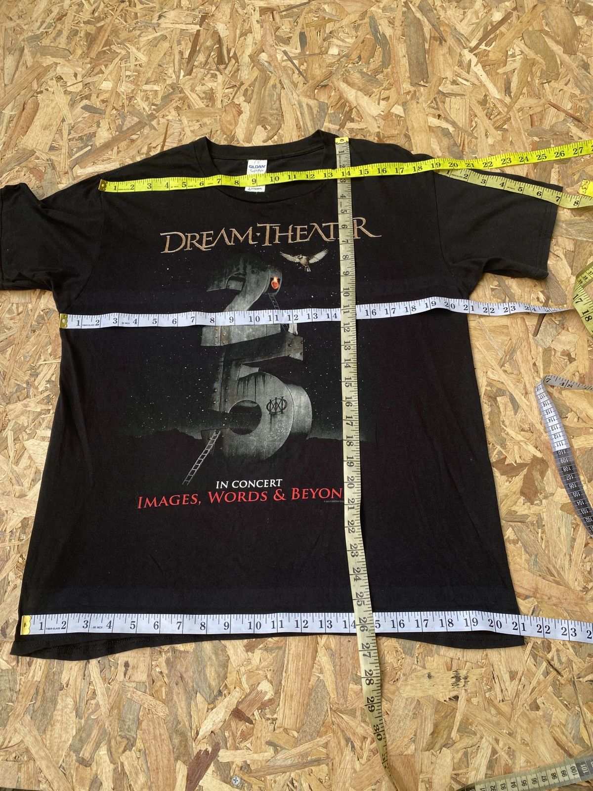 Gildan × Vintage Vintage y2k dream teather tee Size US L / EU 52-54 / 3 - 13 Thumbnail