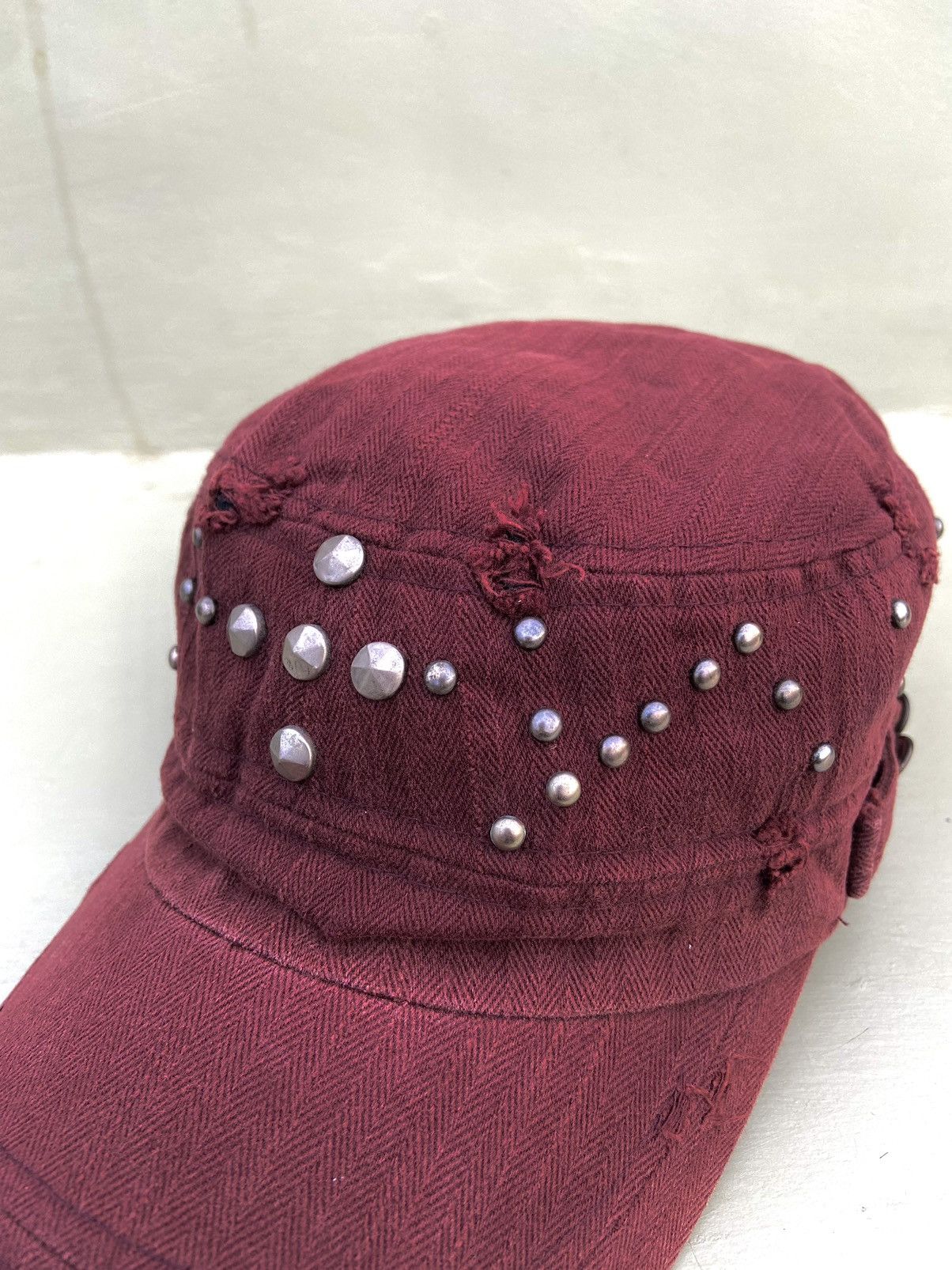 Hysteric Glamour × If Six Was Nine × Japanese Brand 2000s ditsetressed studded button patrol hat Size ONE SIZE - 3 Thumbnail
