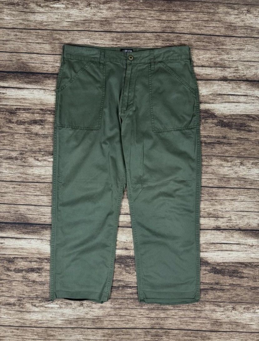 Stussy stussy fatigue long pants Size US 34 / EU 50 - 1 Thumbnail