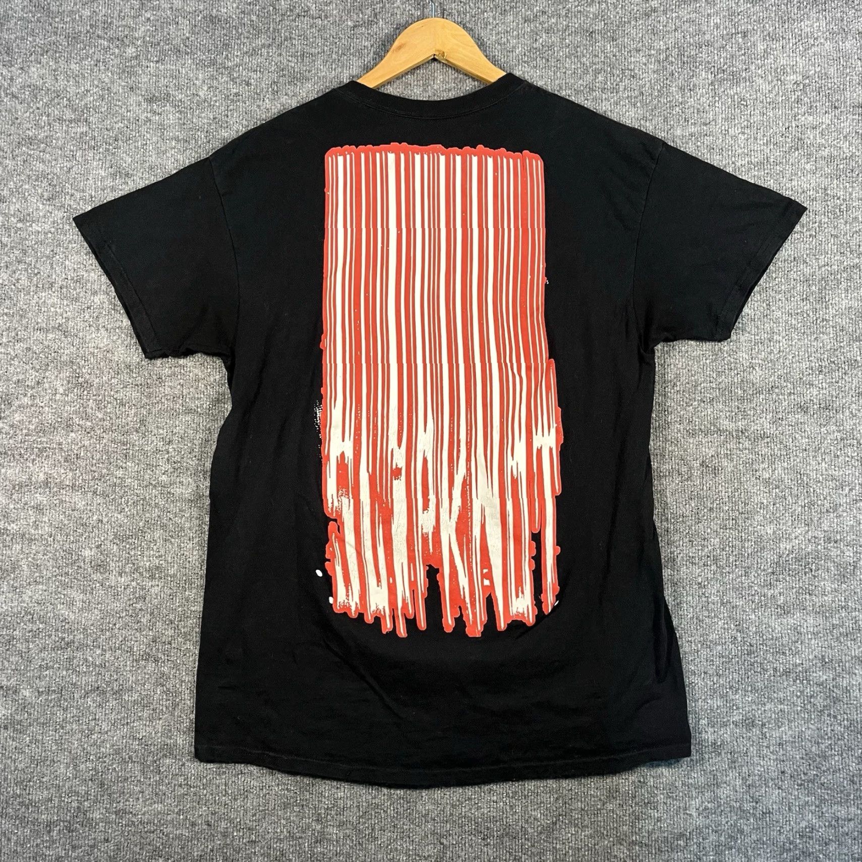 Doublet Slipknot Tee T-Shirt Mens Large Black Double Sided Barcode Official Band Graphic Print Shirt Size US L / EU 52-54 / 3 - 5 Thumbnail