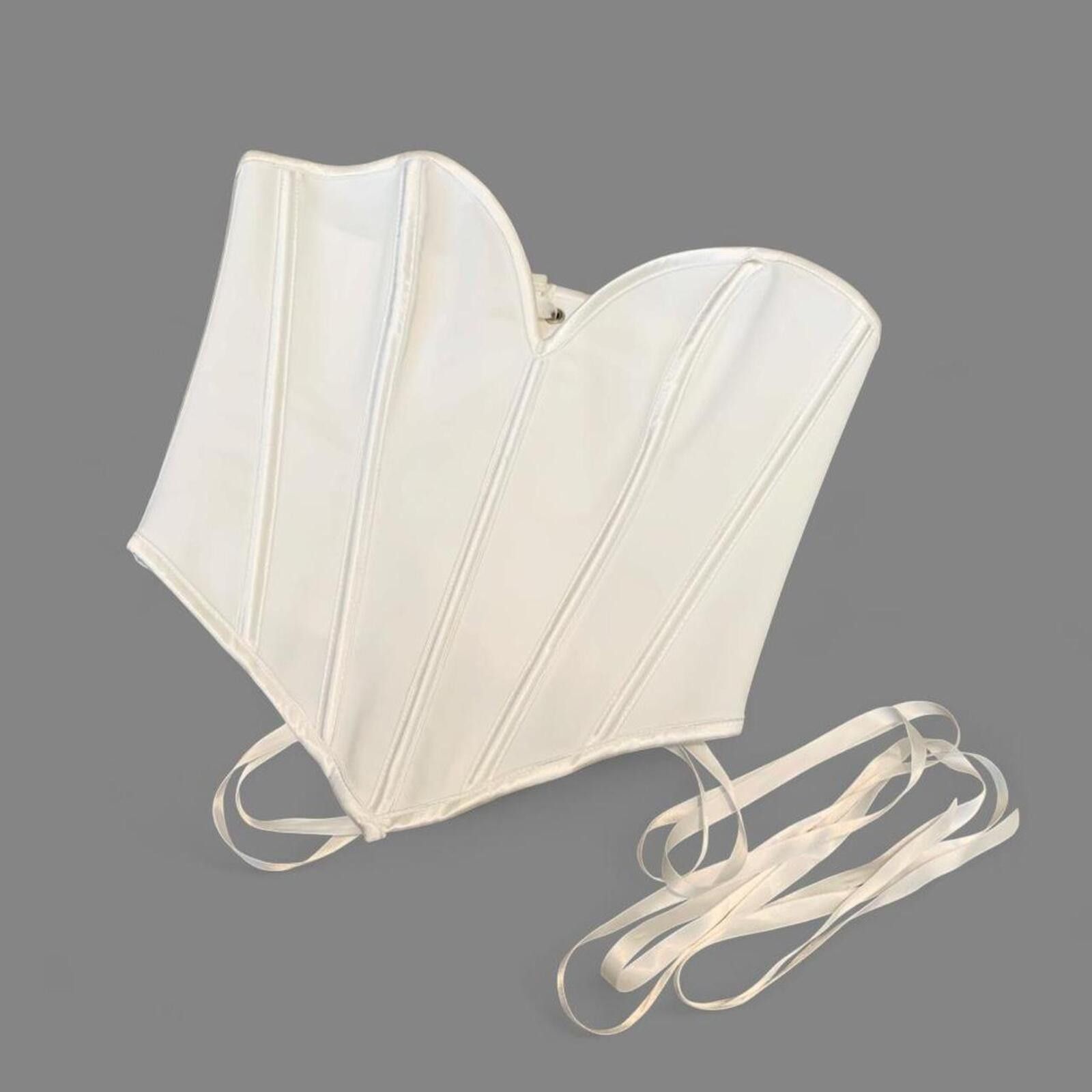 Other Heart shaped boned lace up corset, size xs Size ONE SIZE - 1 Thumbnail