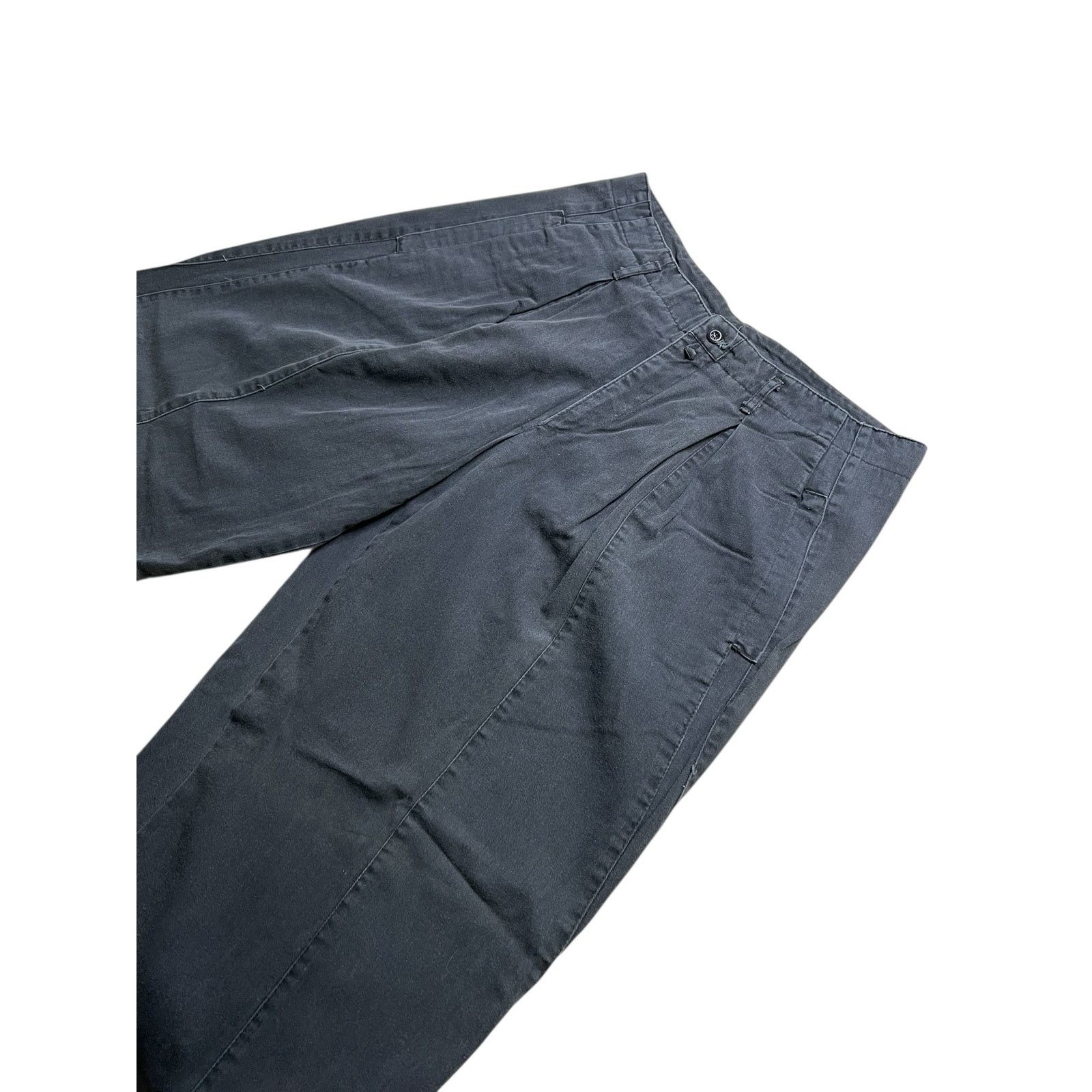 Vintage Vintage 90s Onyx Pleated Work Pants Gray Sz 36 Actual 34x31 Size US 36 / EU 52 - 9 Thumbnail