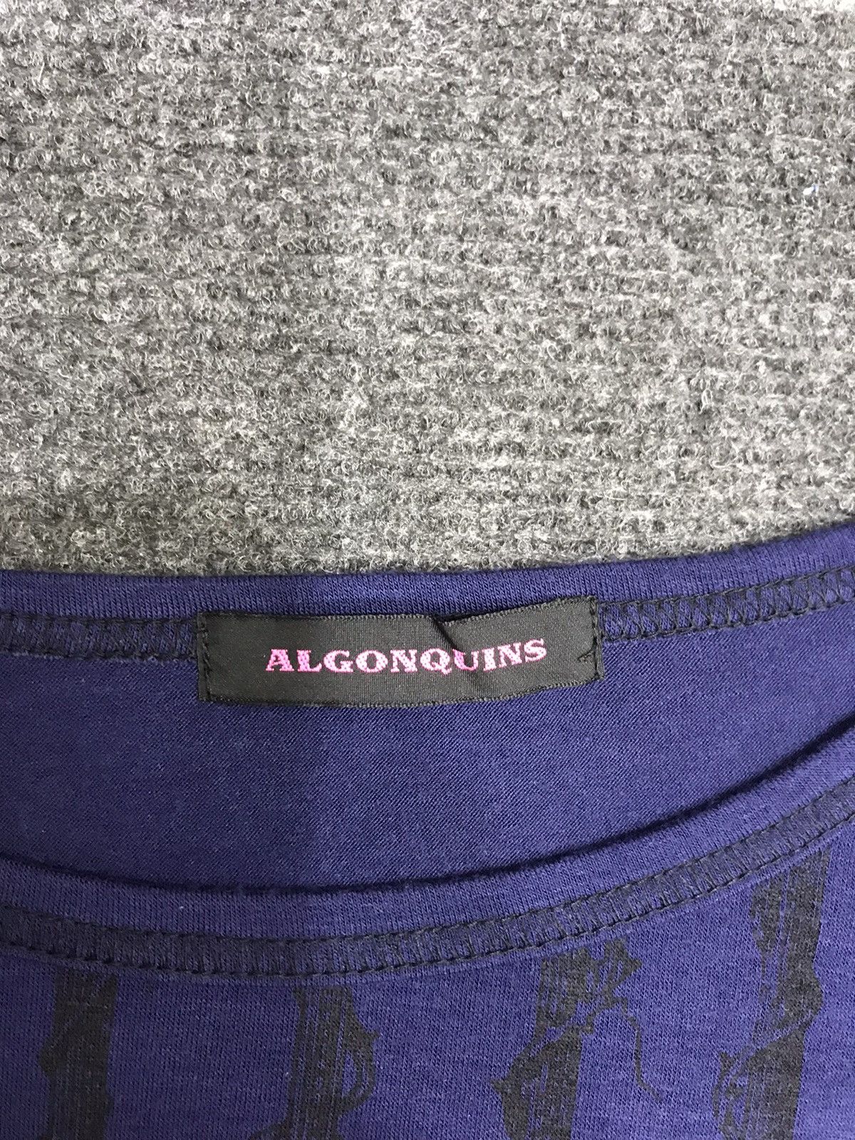 Japanese Brand ALGONQUINS Japan Streetwear Seditionaries Punk Shirt Size XS / US 0-2 / IT 36-38 - 6 Thumbnail