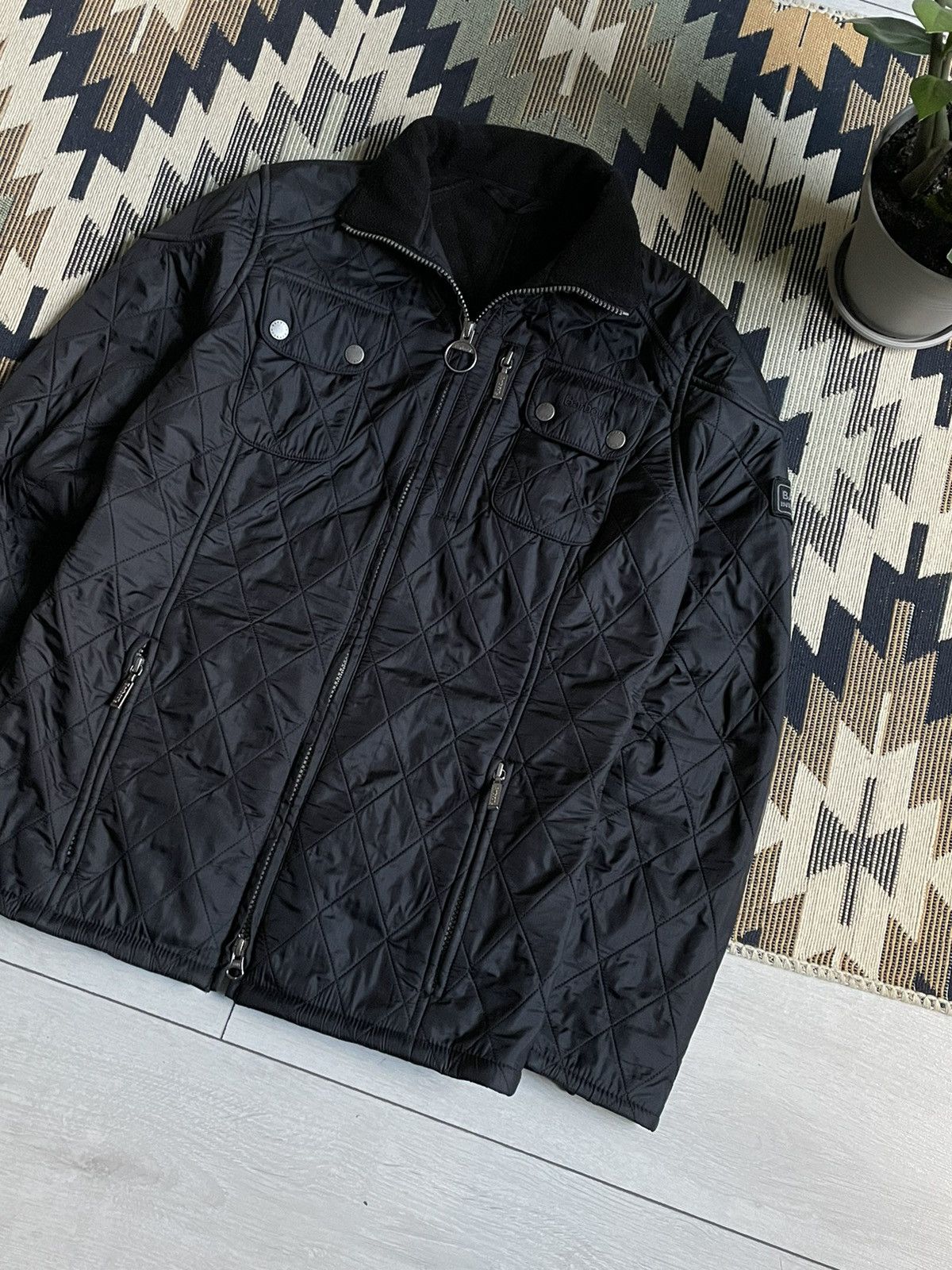 Barbour Barbour International Trials Quilted Jacket Size M / US 6-8 / IT 42-44 - 3 Thumbnail