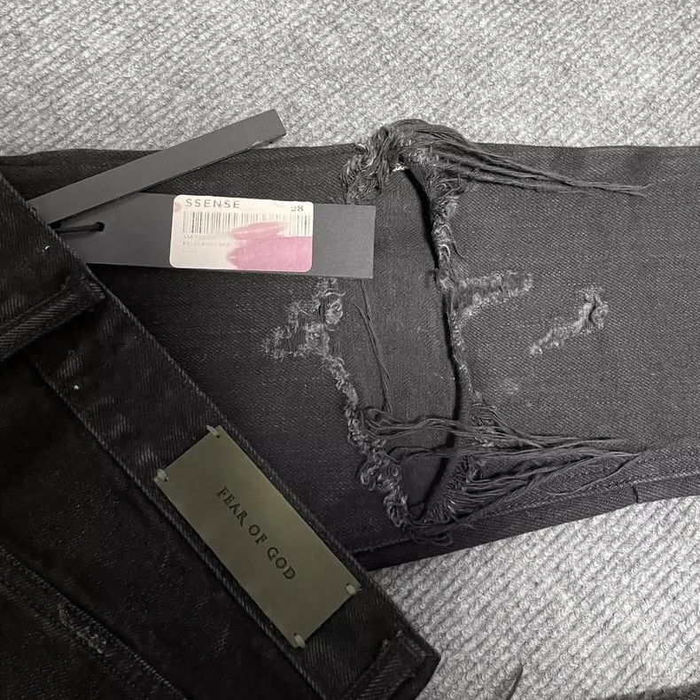 Fear of God Fear of God Limited black cow Size US 28 / EU 44 - 6 Thumbnail