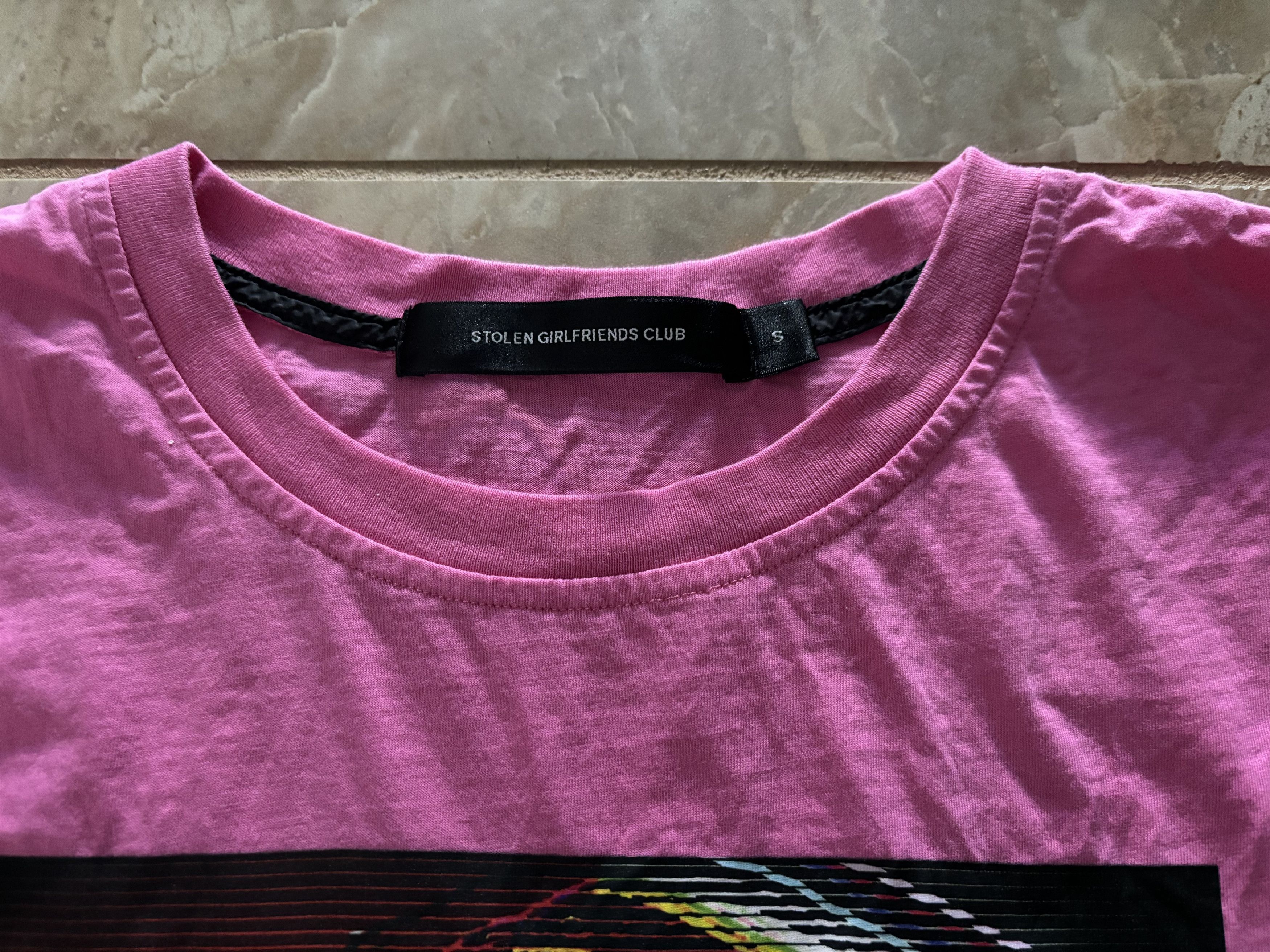 Stolen Girlfriends Club Stolen Girlfriends Club Pink Skream tshirt Small Size S / US 4 / IT 40 - 3 Thumbnail