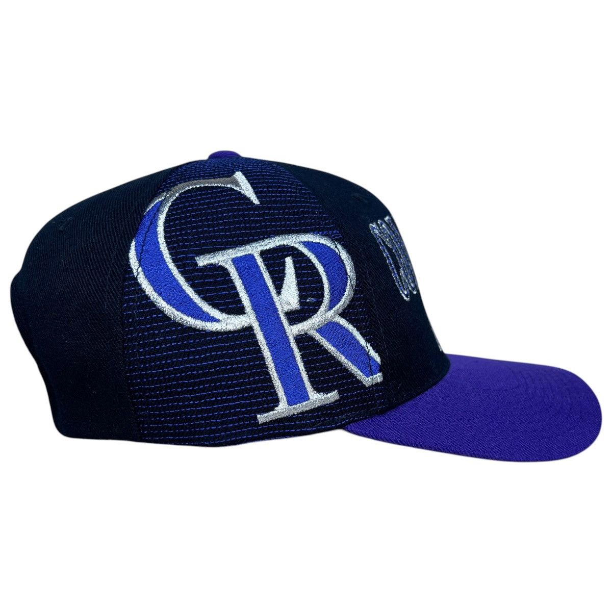 Sports Specialties 1990s MLB Colorado Rockies Sports Specialties Laser Snapback Size ONE SIZE - 4 Thumbnail