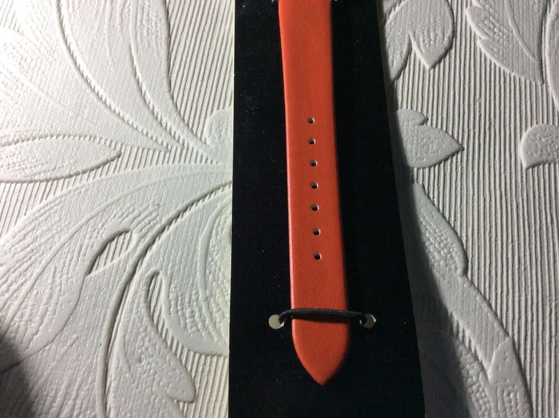 Designer Limit men's white dial red leather strap watch Size ONE SIZE - 3 Thumbnail