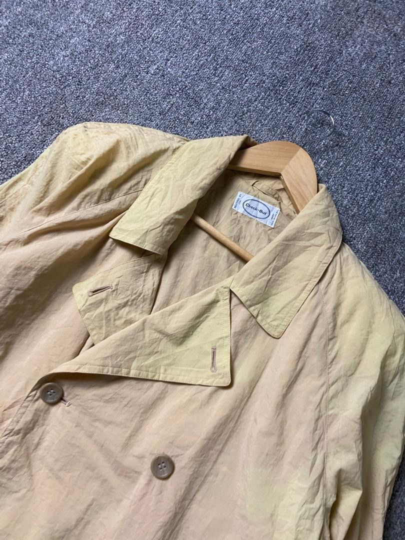 Japanese Brand The Art of Total Check Out Double Breasted Jacket (185) Size US S / EU 44-46 / 1 - 12 Thumbnail