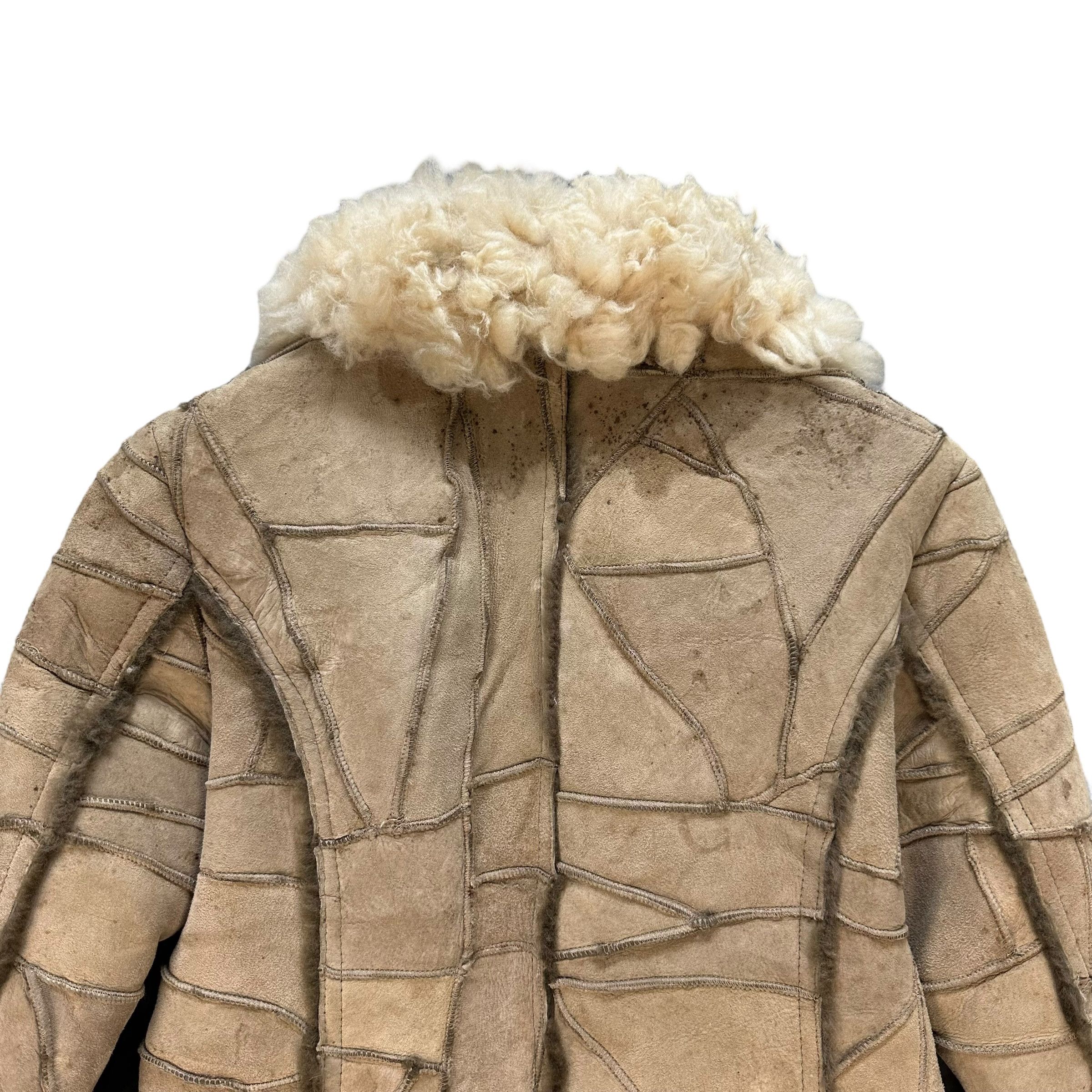 Vintage Vintage 90's Unbrand Sheepskin Fur Leather Jacket #A79-1910 Size S / US 4 / IT 40 - 11 Thumbnail