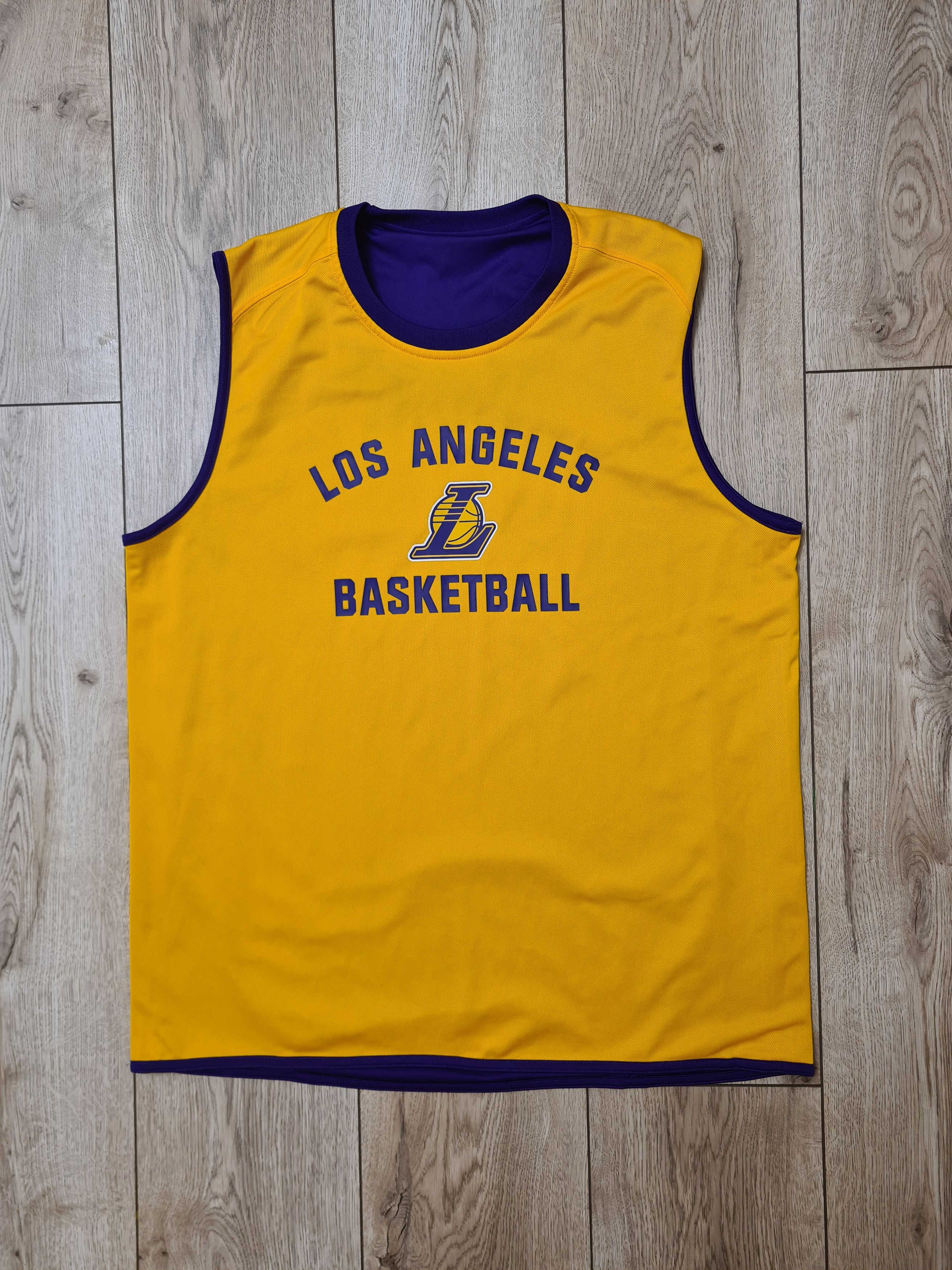 NBA LA LAKERS JERSEY TWO SIDES BASKETBALL SHIRT BASKETBALL Size US M / EU 48-50 / 2 - 1 Thumbnail