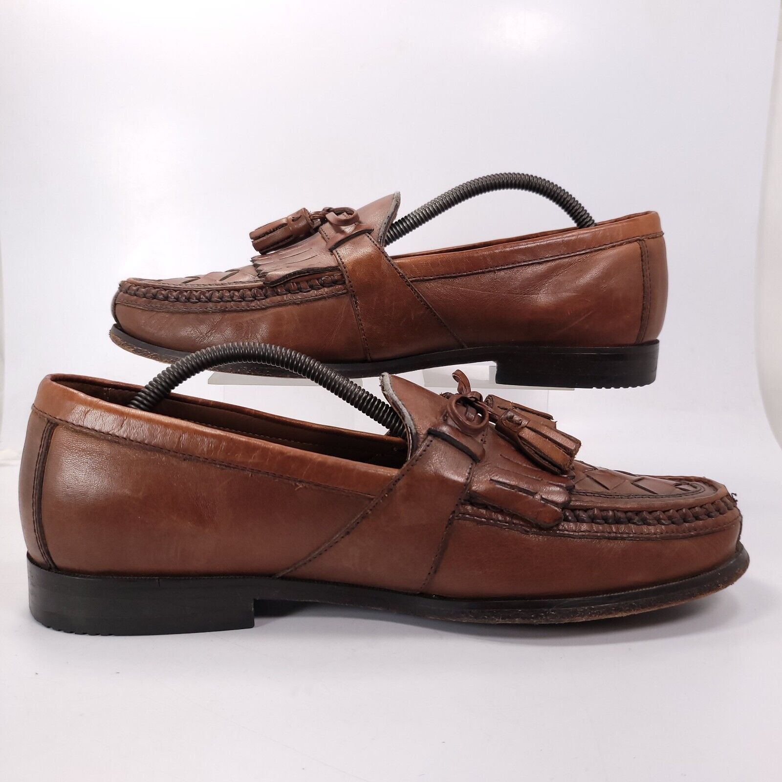 Johnston & Murphy Johnston & Murphy Leather Loafer Shoe Mens Size 10 20-2394 Size US 10 / EU 43 - 6 Thumbnail