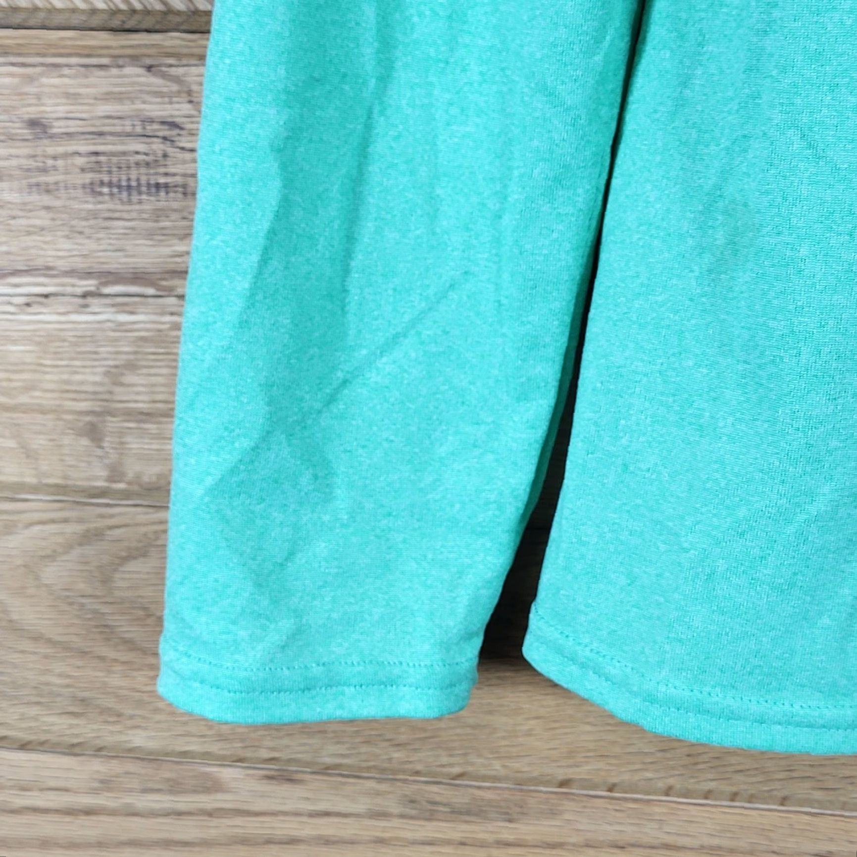 Under Armour Under Armour Hoodie Shirt Mens M Allseasongear Semi-Fitted Teal Green Logo Pullover Long Sleeve Jersey Solid Adult Mens Size US M / EU 48-50 / 2 - 7 Thumbnail