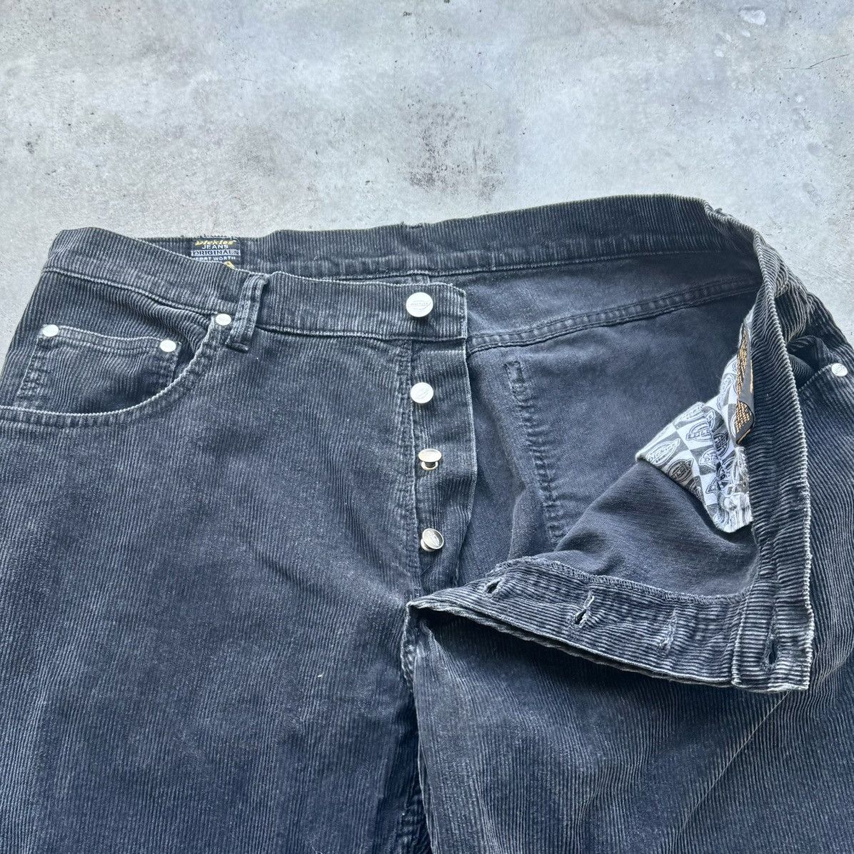 Dickies × Vintage VINTAGE DARK GREY CORDUROY DICKIES Size US 36 / EU 52 - 5 Thumbnail