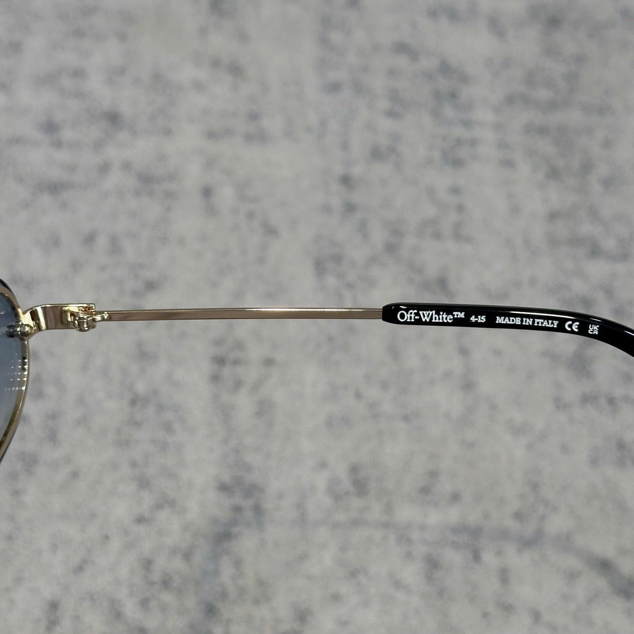 Off-White OFF-WHITE MIAMI SUNGLASSES GOLD GRADIENT Size ONE SIZE - 5 Thumbnail