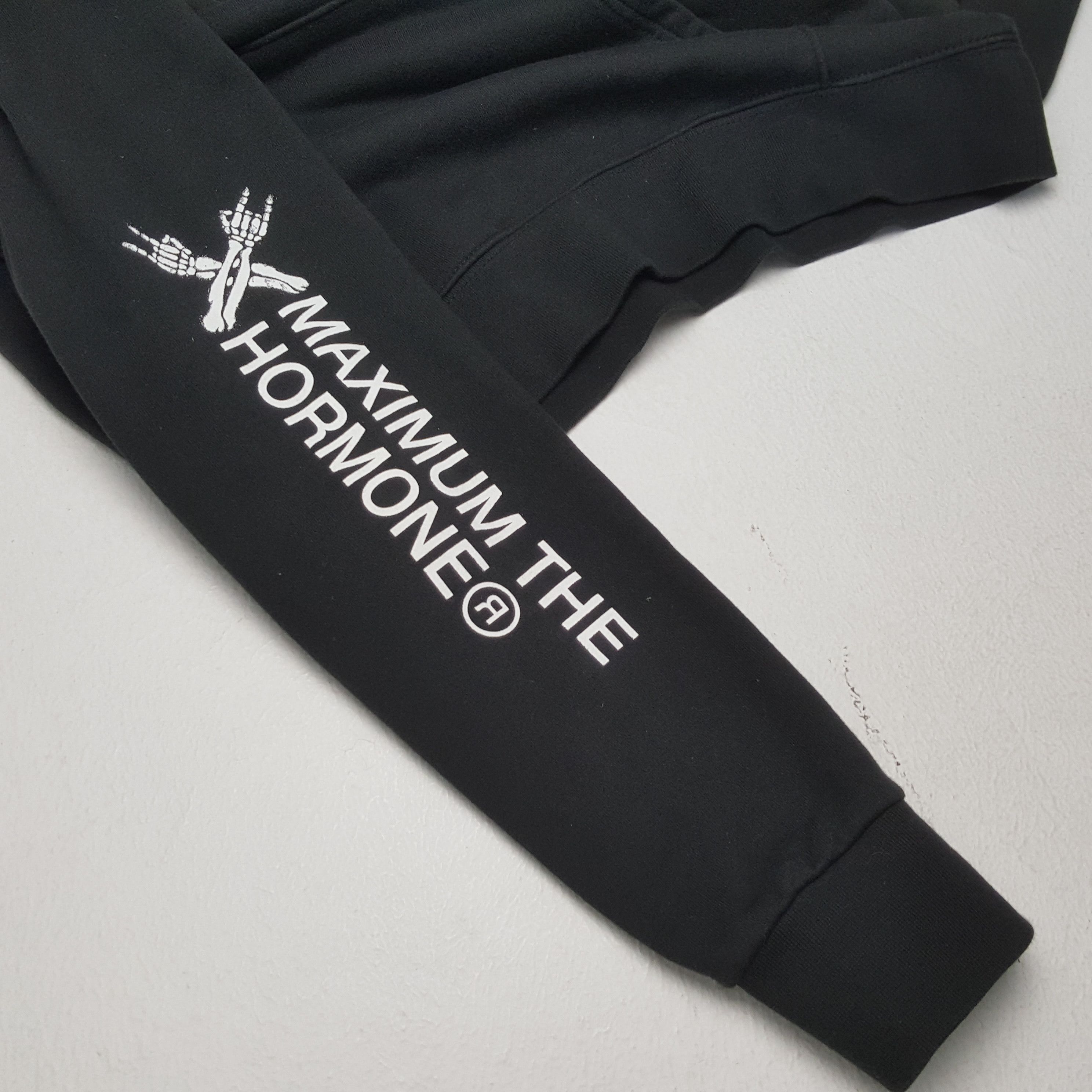 Band Tees × Vintage Vintage MAXIMUM THE HORMONE Japan Heavy Metal Band Hoodies Size US M / EU 48-50 / 2 - 7 Thumbnail
