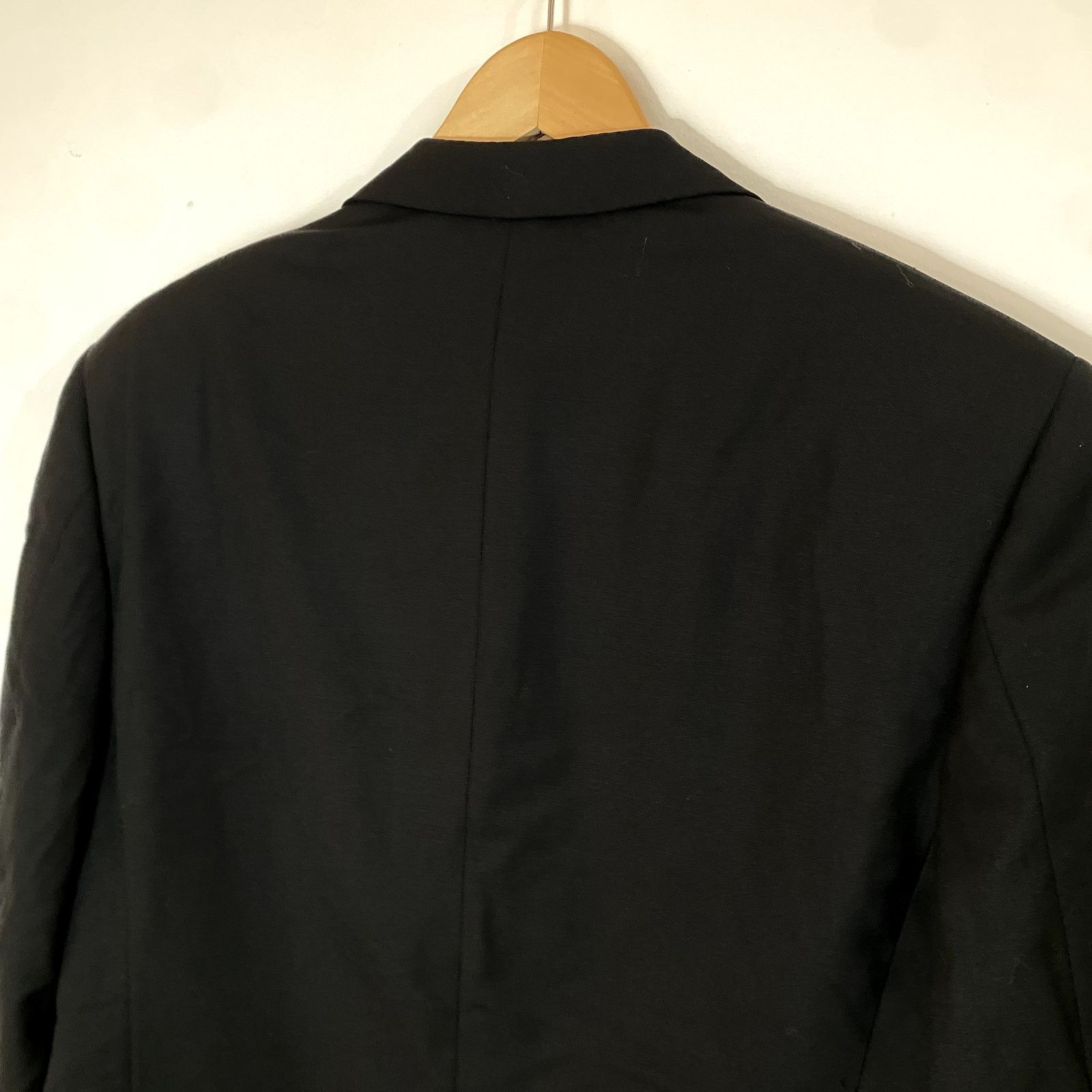 Corneliani Corneliani Tuxedo Jacket Black Extra Fine Virgin Wool Size 44R - 8 Thumbnail
