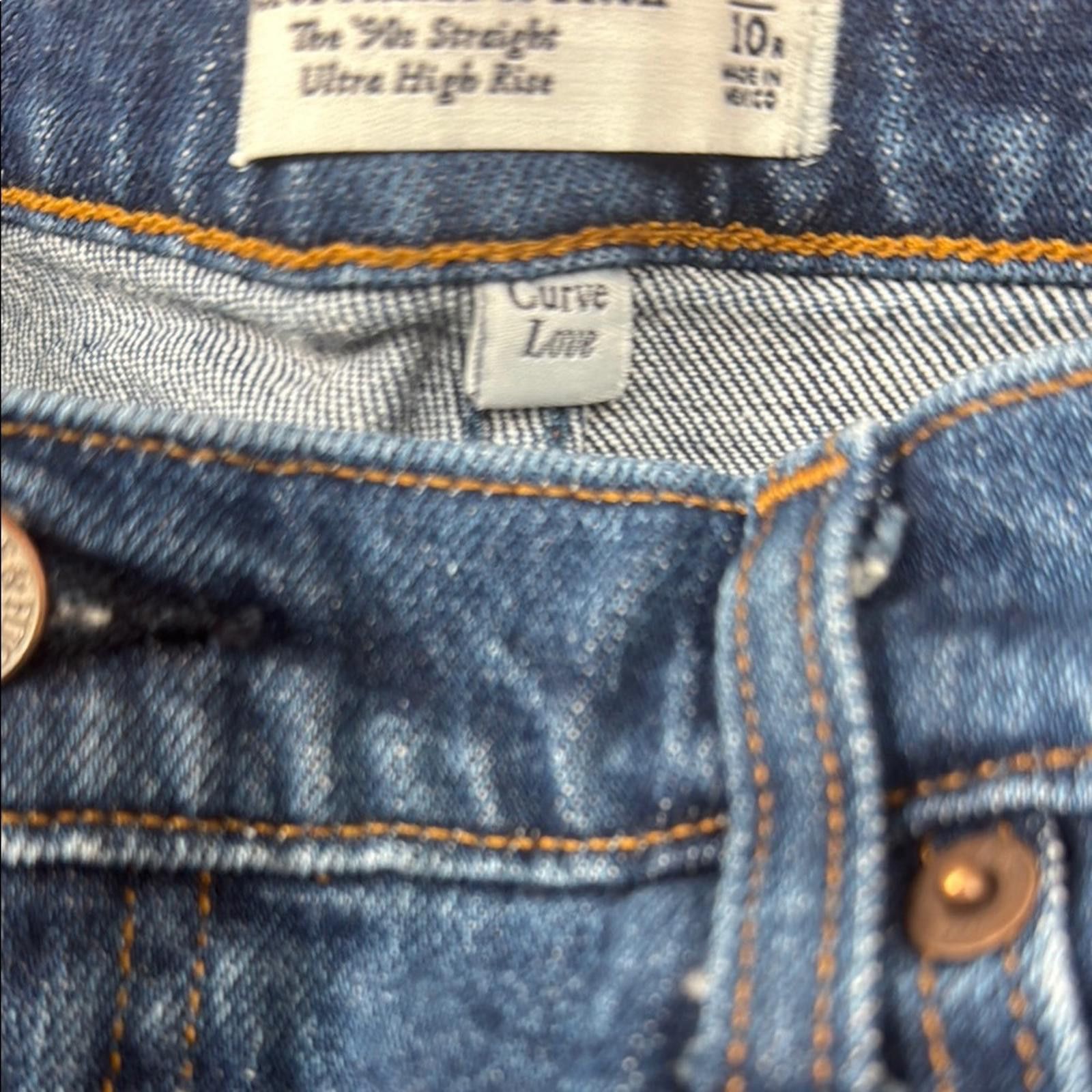 Abercrombie & Fitch Abercrombie and Fitch Blue Denim Jeans Size 32" / US 10 / IT 46 - 3 Thumbnail