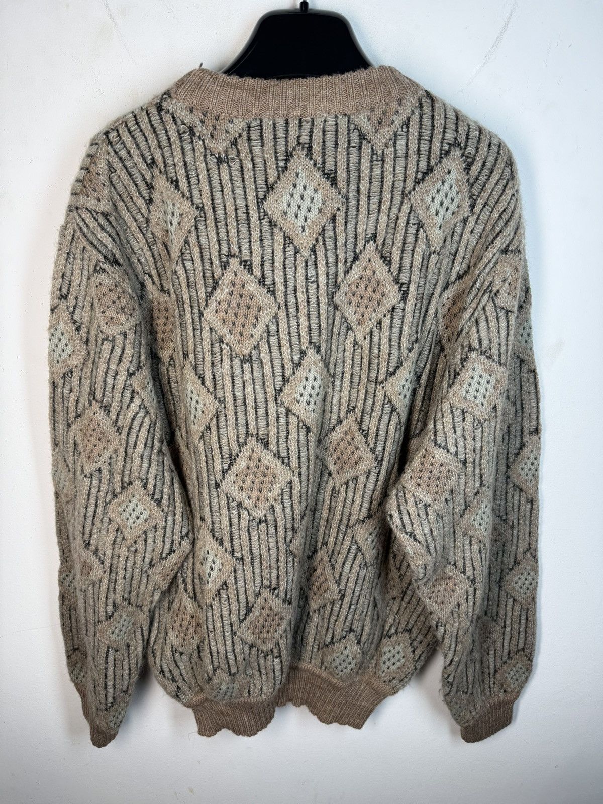 Yves Saint Laurent 90s Wool YSL Sweater Soft Beige Vintage Yves Saint Laurent Size US L / EU 52-54 / 3 - 11 Thumbnail