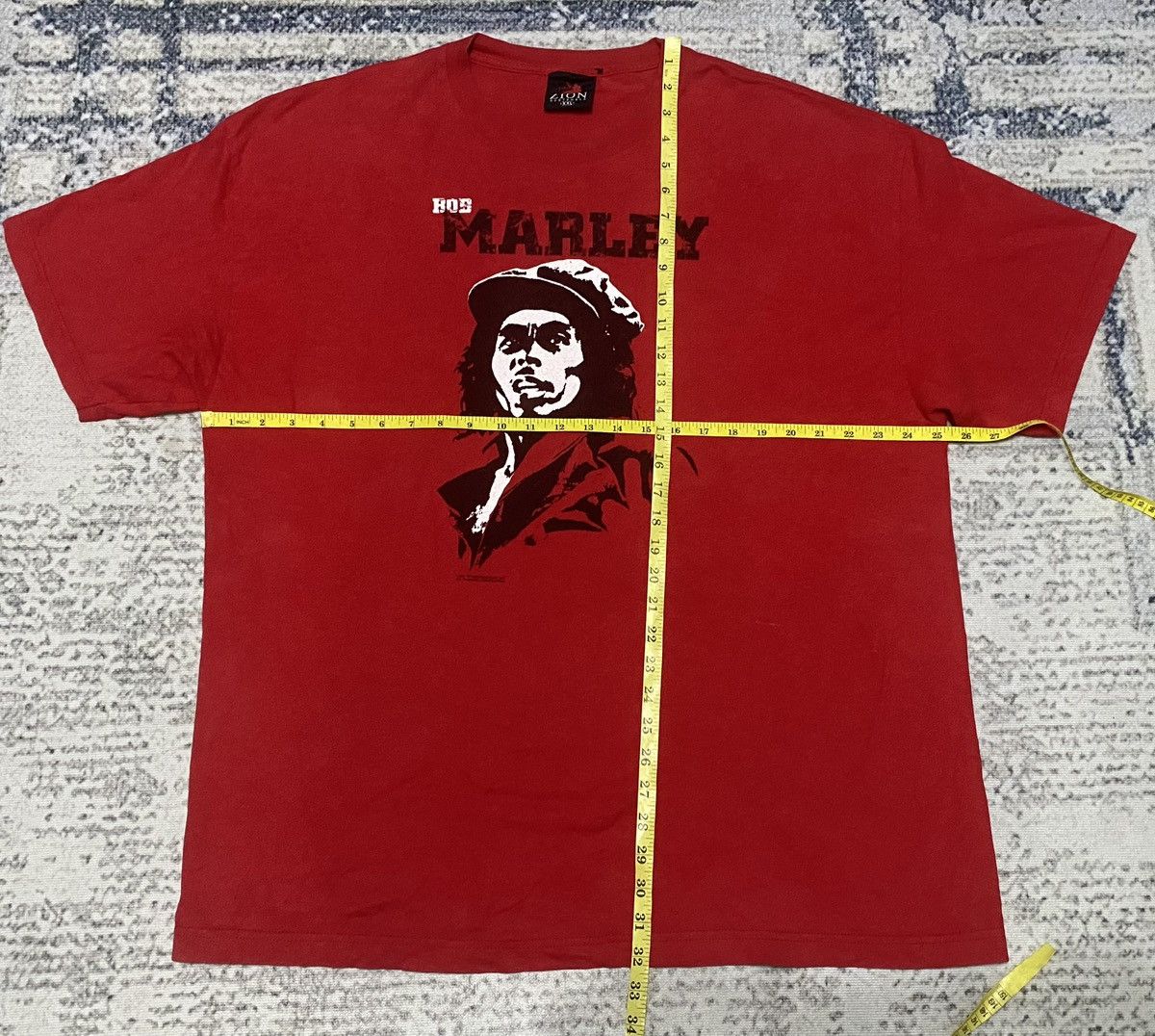 Bob Marley Vintage BOB MARLEY Freedom Fighter T-Shirt Size US XXL / EU 58 / 5 - 8 Thumbnail