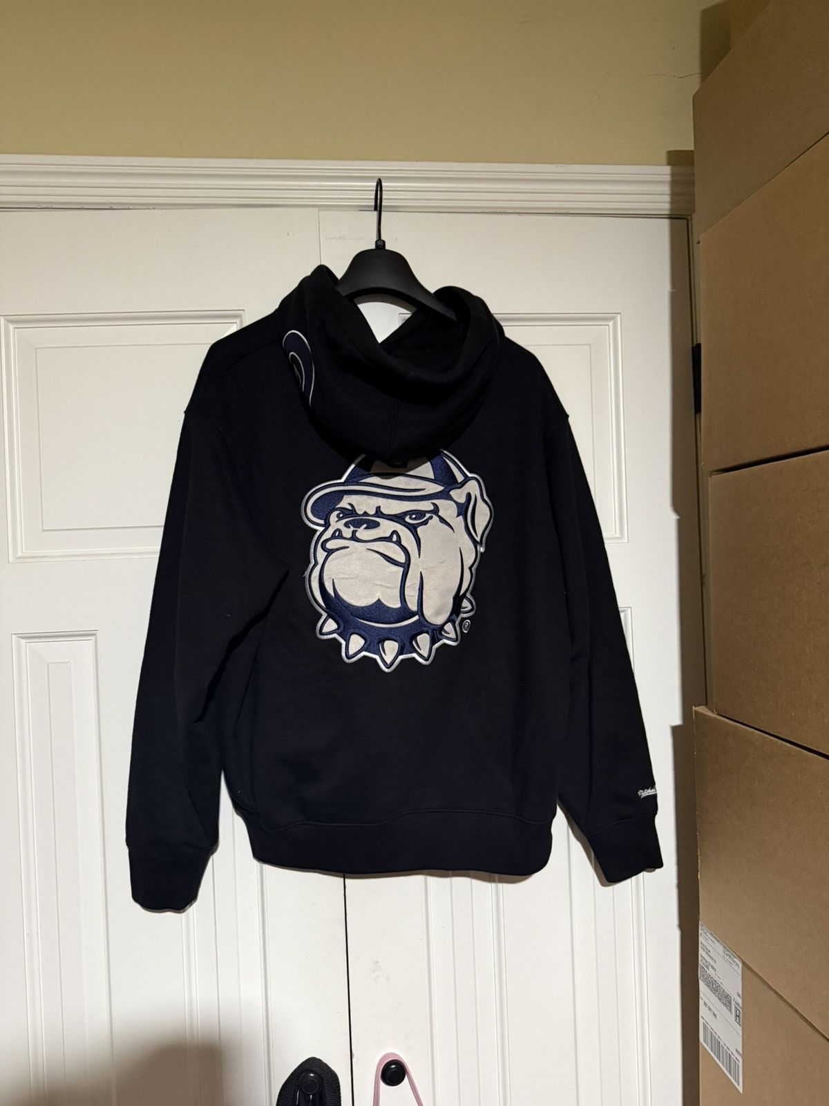 Mitchell & Ness × NCAA × Supreme Supreme NCAA Georgetown Hoyas Hoodie Size US M / EU 48-50 / 2 - 3 Thumbnail