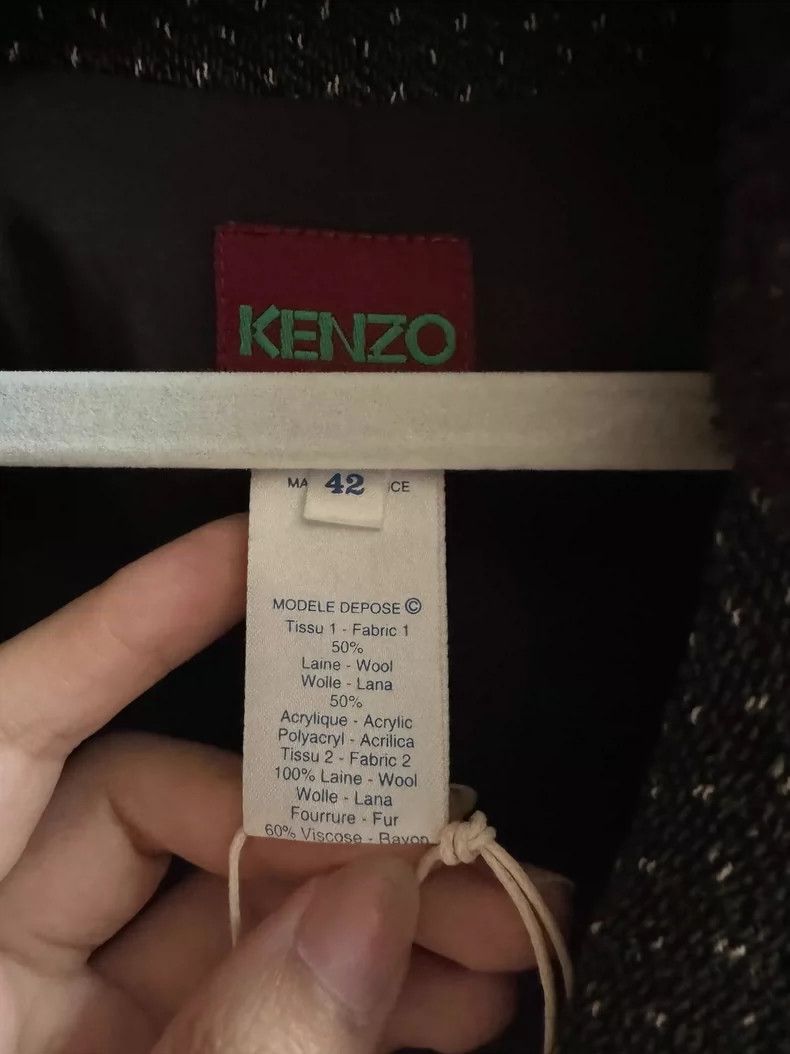 Kenzo KENZO Vintage coat Size S / US 4 / IT 40 - 3 Thumbnail