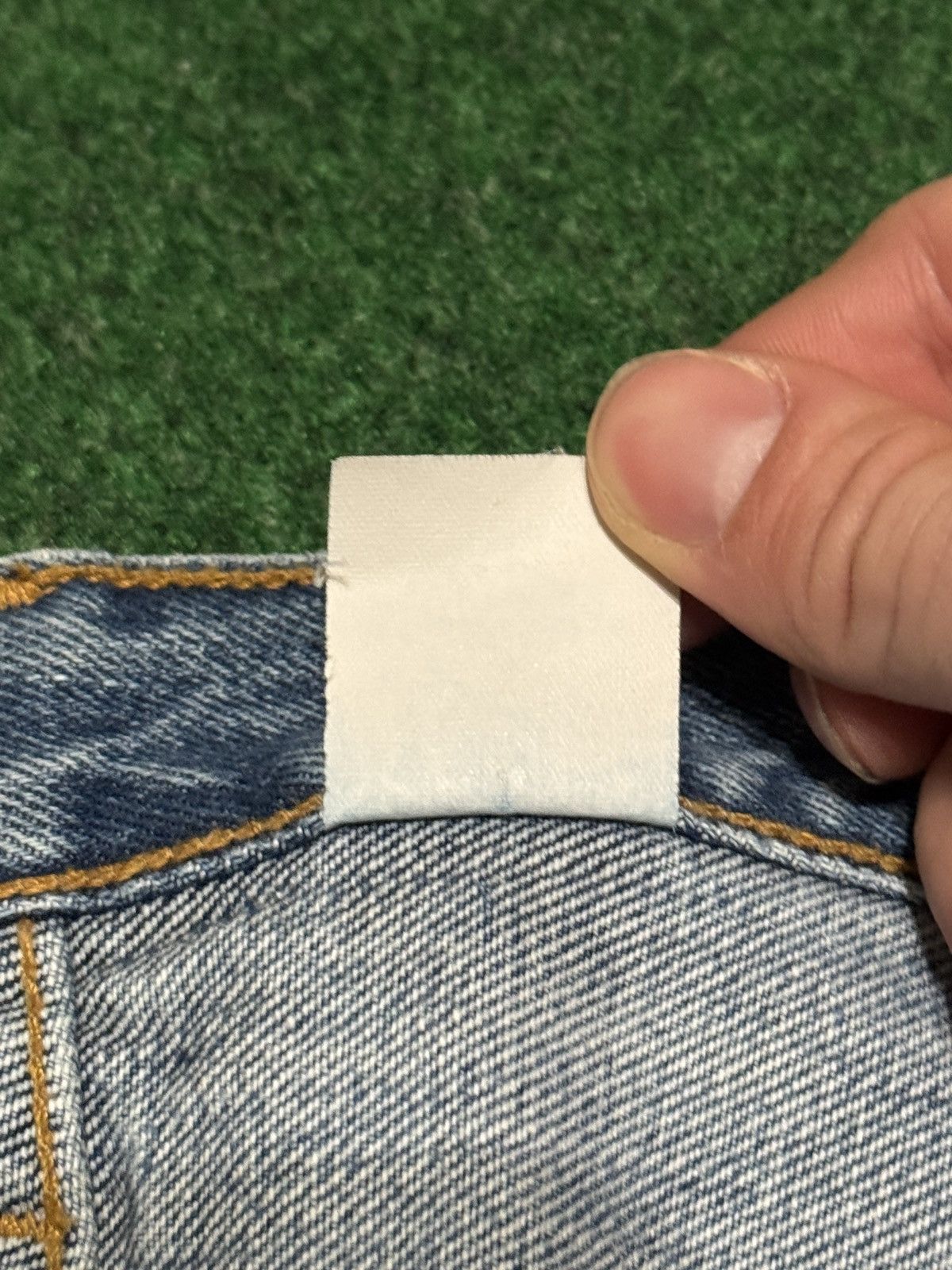 Levi's Vintage Clothing Levi’s 501 Straight 38x28 90s Y2K Denim Button Fly Jeans Size US 38 / EU 54 - 4 Thumbnail