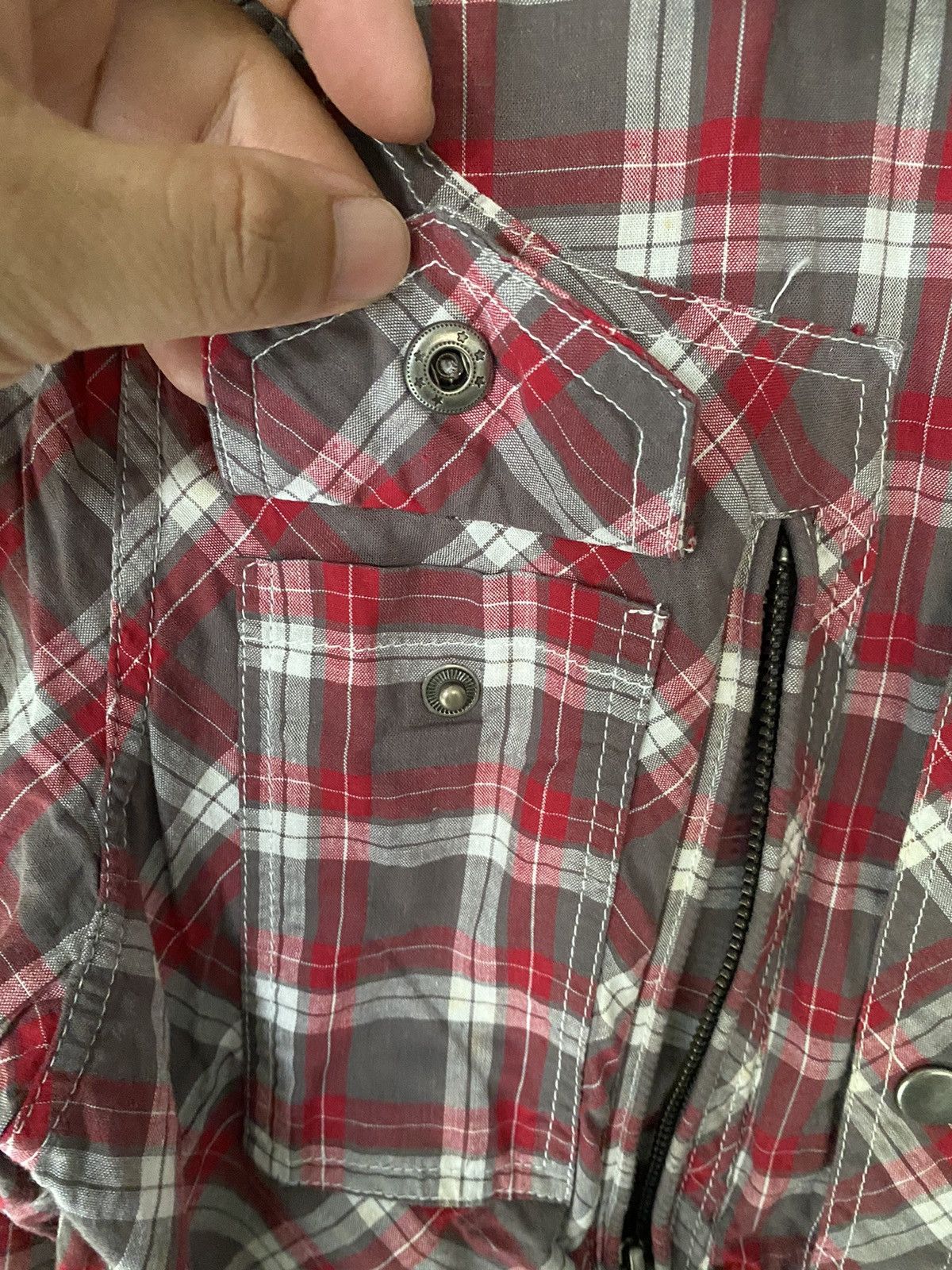 General Research × Japanese Brand × PPFM 2000s PPFM Multi pocket bondage shirt Size US S / EU 44-46 / 1 - 8 Thumbnail