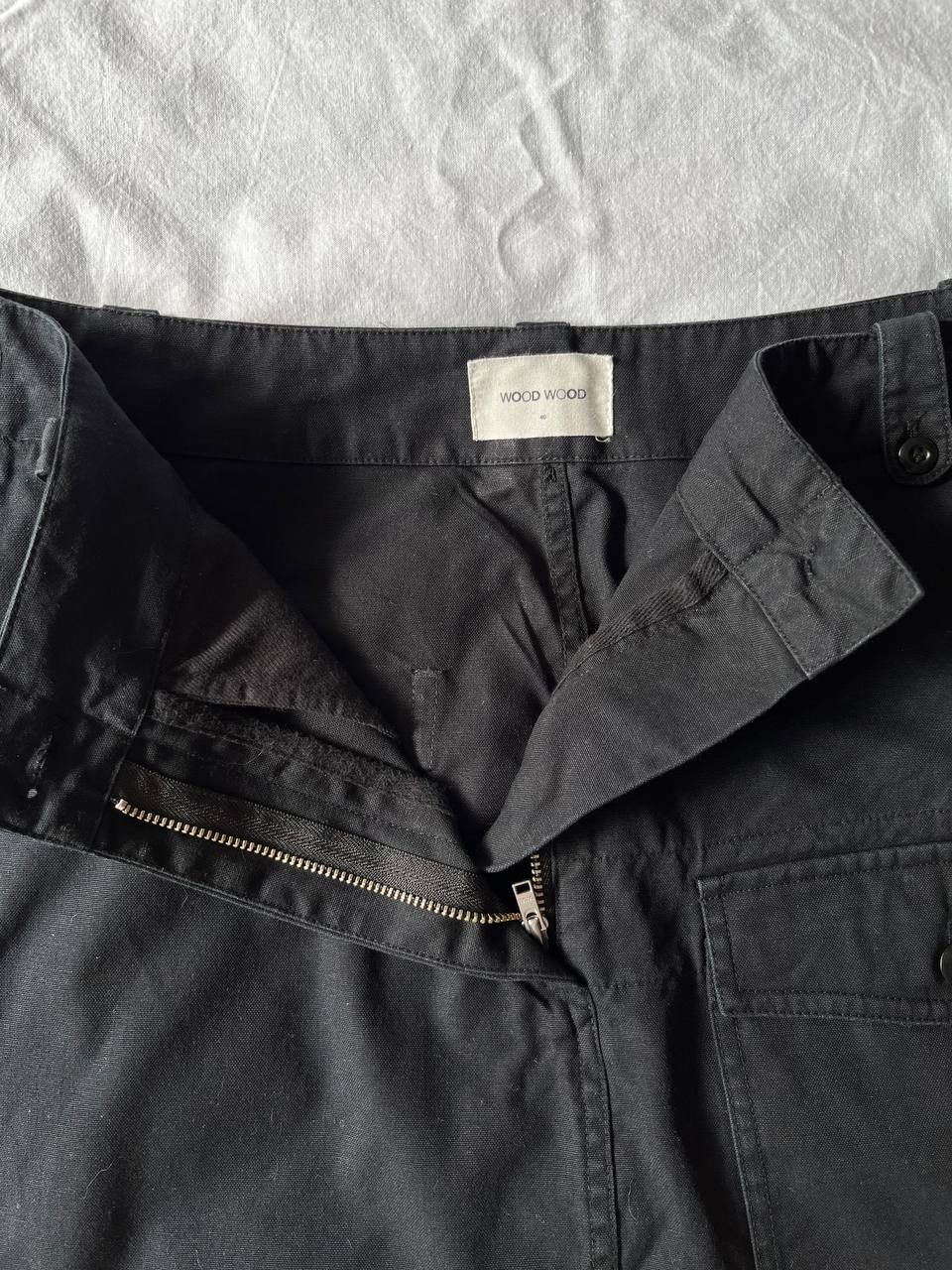 Wood Wood Wood Wood 100% cotton black Runa skirt Size 28" / US 6 / IT 42 - 2 Thumbnail