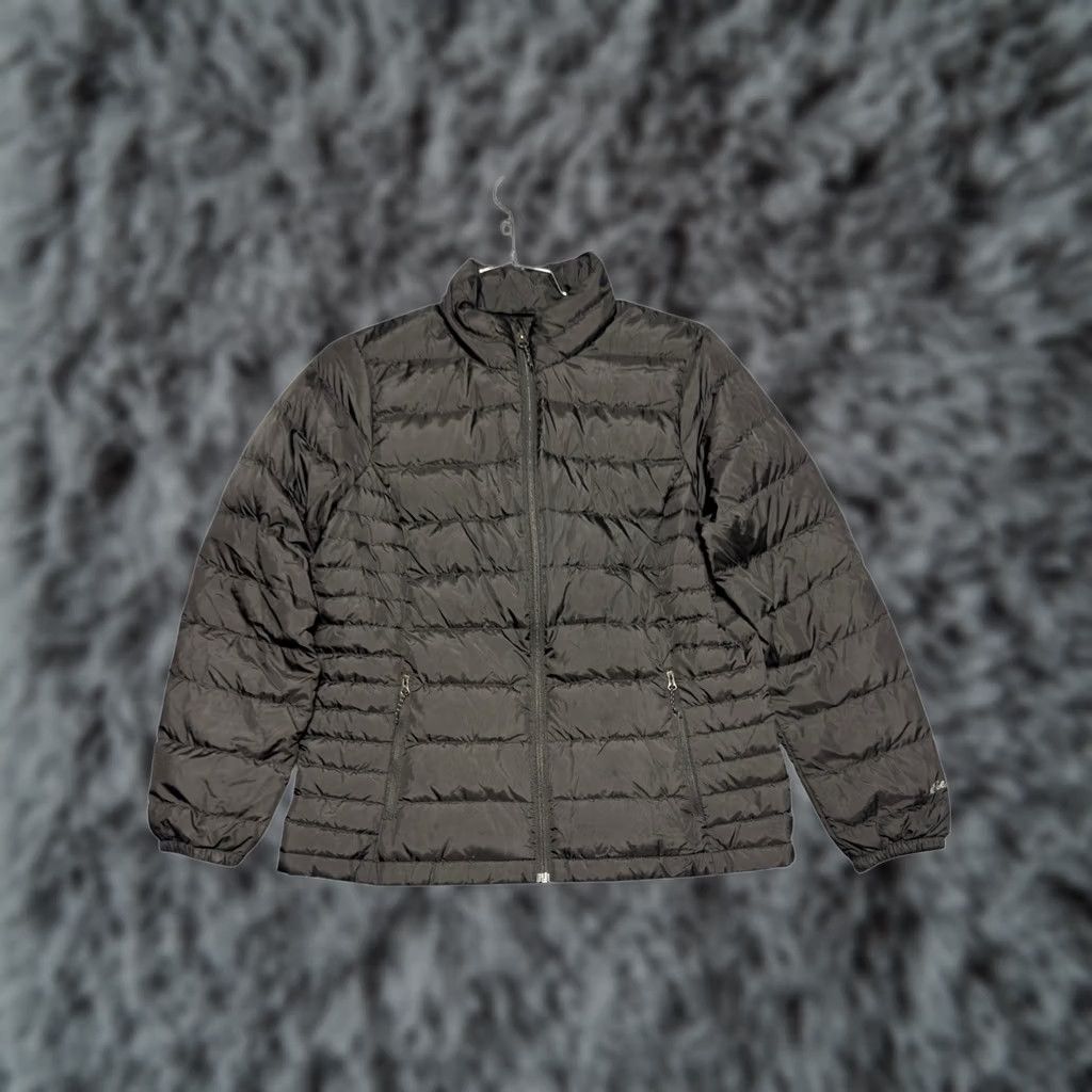 Eddie Bauer Eddie Bauer EB650 Packable Down Puffer Jacket Woman L Black Light Weight FullZip NL Nylon Shell Size L / US 10 / IT 46 - 1 Thumbnail