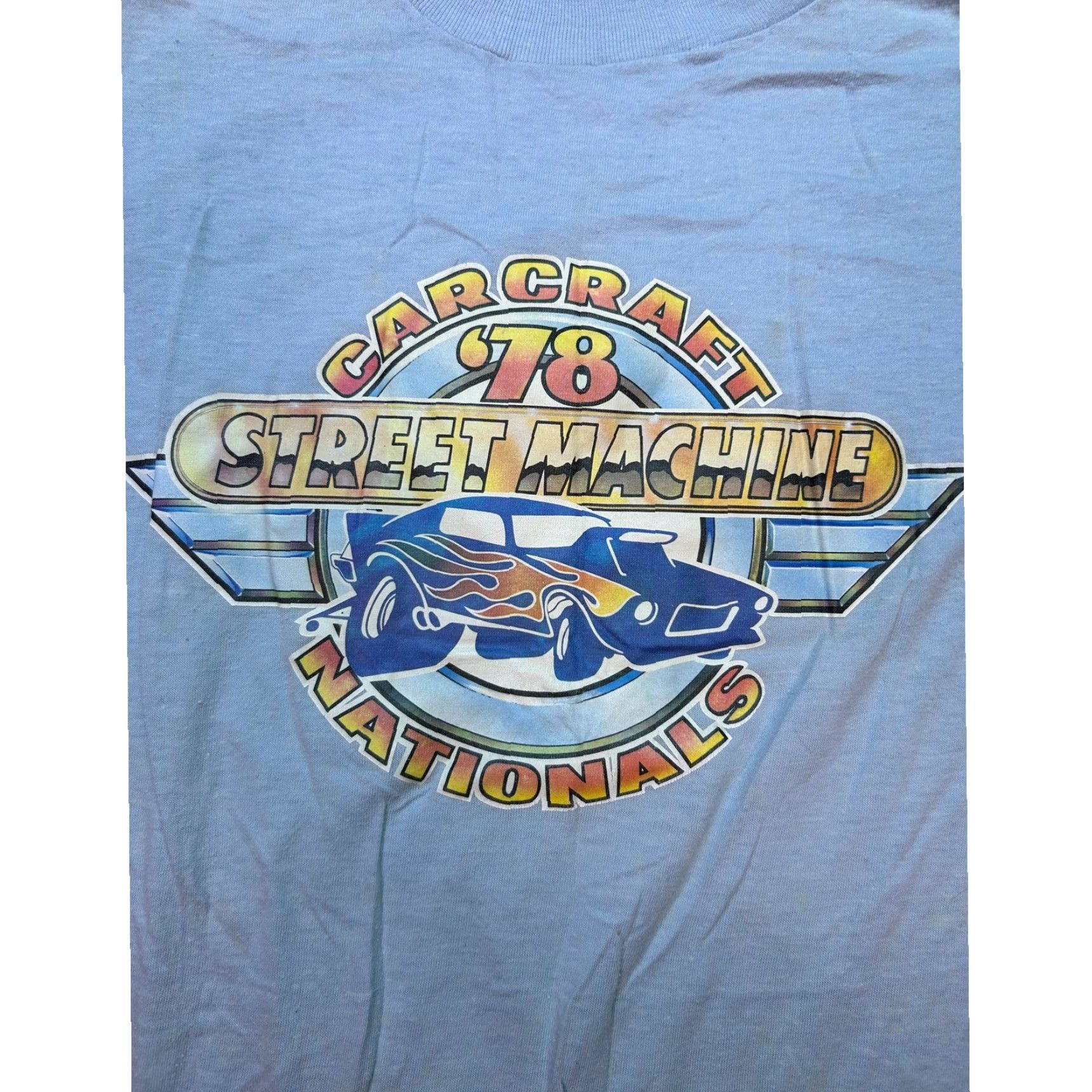 Vintage VINTAGE Car Craft 78 Street Machine Nationals T-Shirt Roach USA L Muscle Car Tee Shirt Mens Size US L / EU 52-54 / 3 - 5 Thumbnail