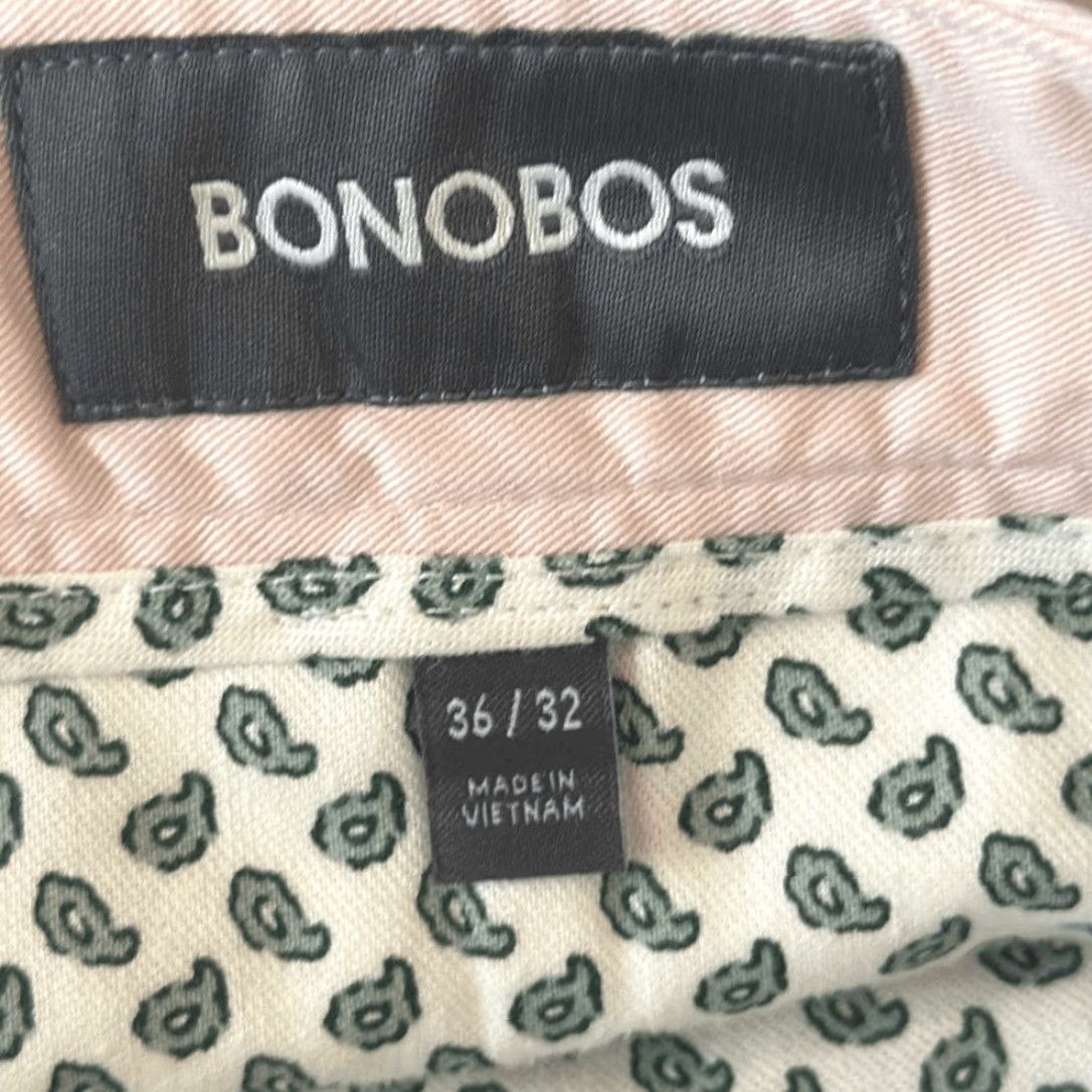 Bonobos VINTAGE Bonobos Pants Chino Mens Pink Khaki Straight Fit W36 L32 Shirt? Size US 36 / EU 52 - 5 Thumbnail