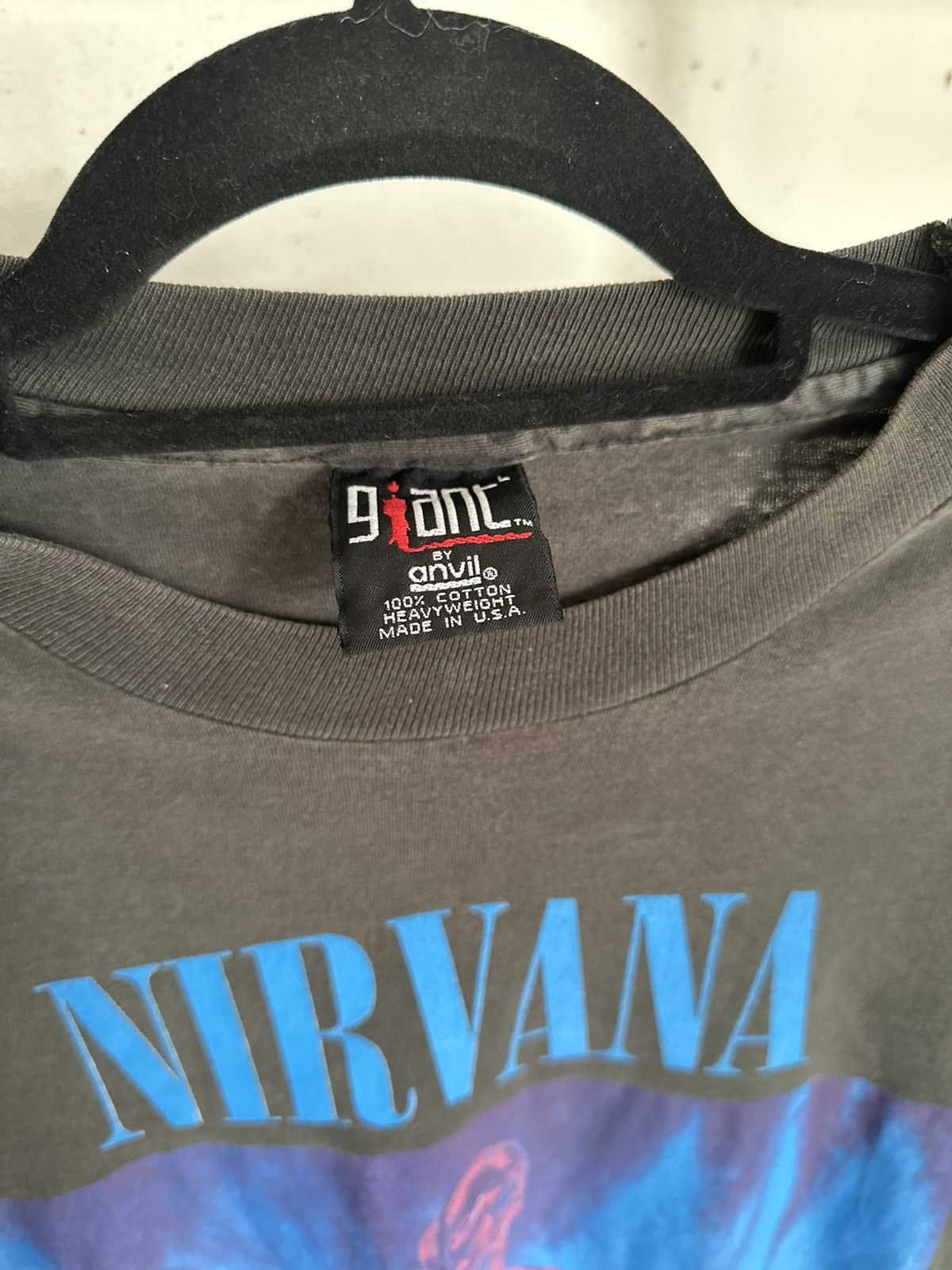 Other Vintage 1992 Nirvana Silver Tee Size US L / EU 52-54 / 3 - 5 Thumbnail