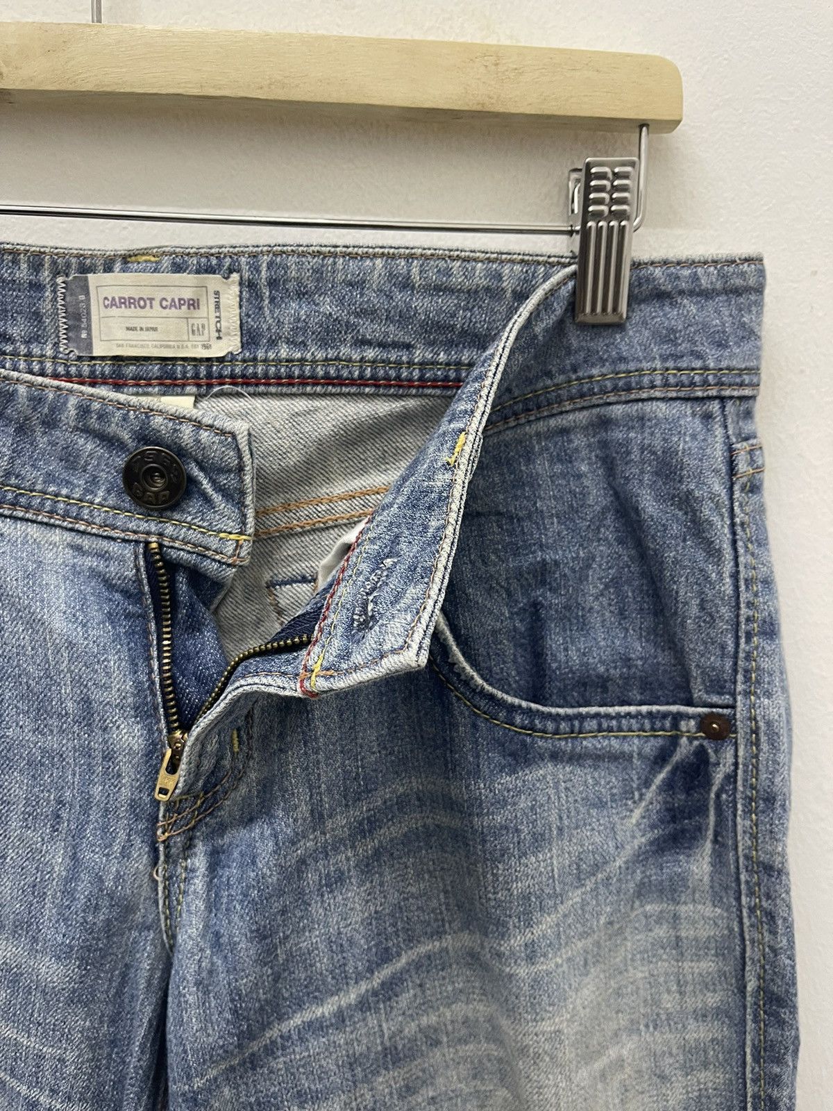 Gap Rare Vintage GAP Carrot Capri Made in Japan Size 31" - 4 Thumbnail