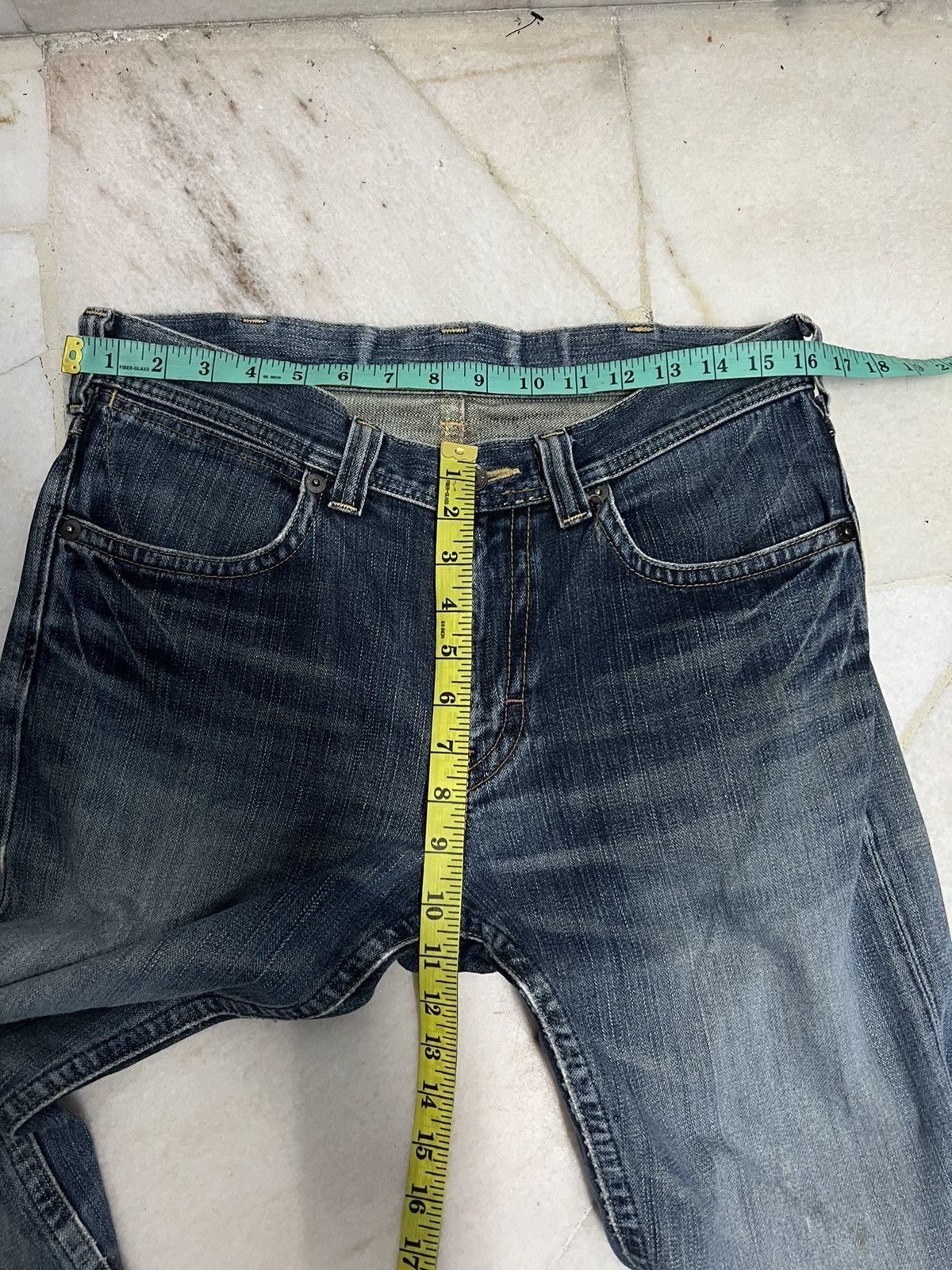 Vintage × Wrangler WRANGLER FLARE JEANS Size US 32 / EU 48 - 10 Thumbnail