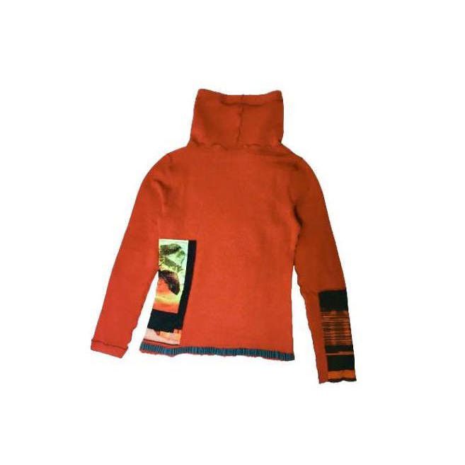 Cop Copine The Cop Copine Turtleneck Knit Sweater Size ONE SIZE - 4 Thumbnail