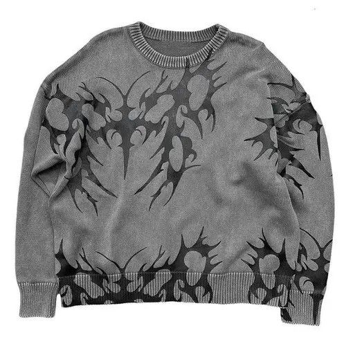 Aran Isles Knitwear × Handmade × Japanese Brand Sweater Hip Hop Streetwear Knitted Size US S / EU 44-46 / 1 - 4 Thumbnail