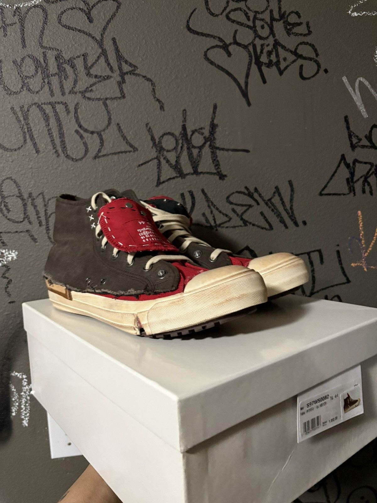 Maison Margiela Maison Margiela Loved To Death Sneaker Size US 11 / EU 44 - 1 Thumbnail