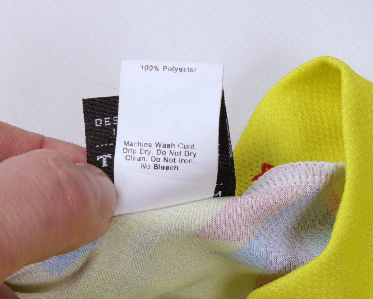 Vintage TWIN SIX Yellow Geometric Arrow Full Zip Cycling Jersey Size US L / EU 52-54 / 3 - 15 Thumbnail