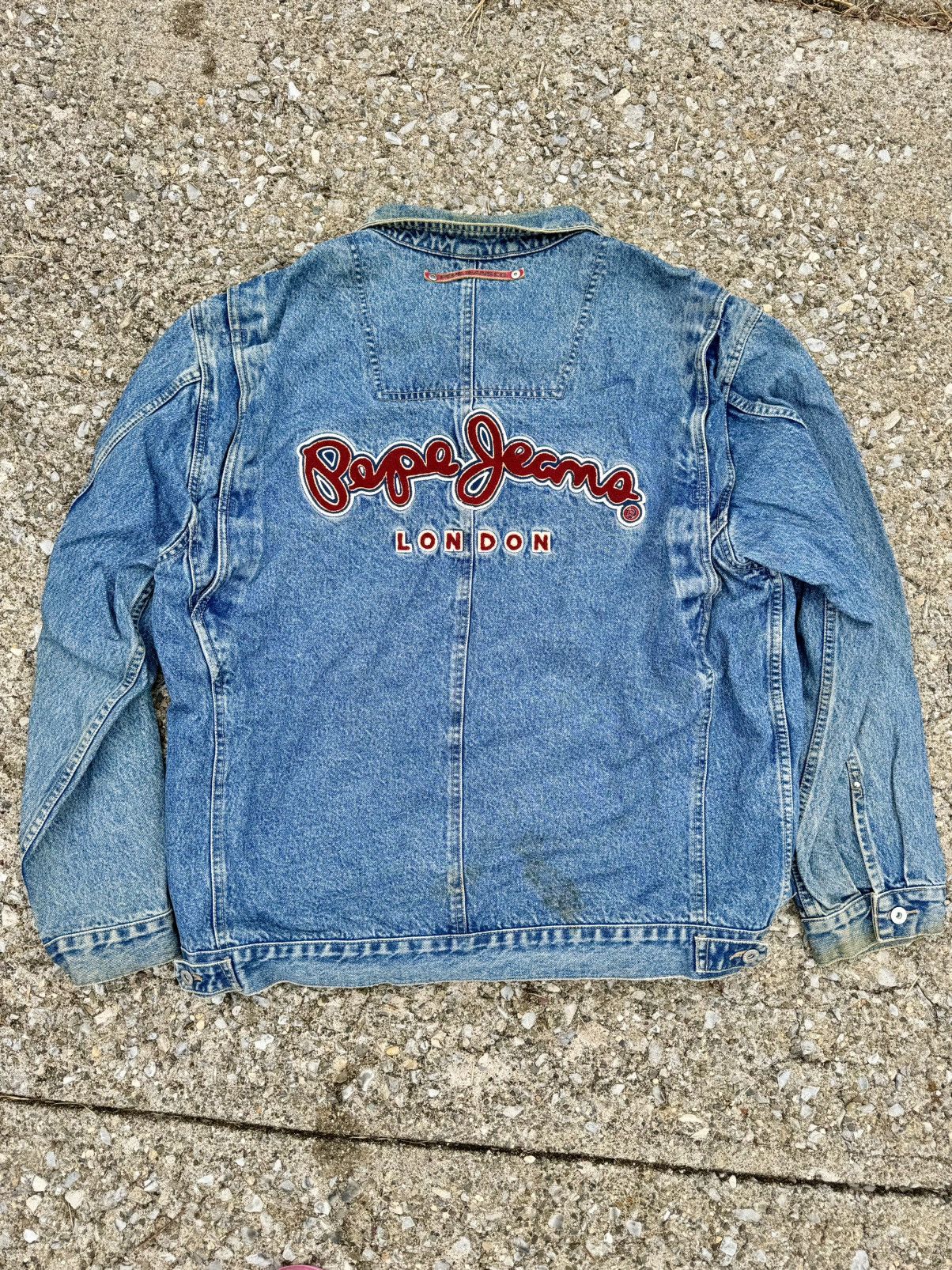 Pepe Jeans × Vintage Pepe Jeans Vintage Y2K 2000’s Denim Jean Jacket Size US XXL / EU 58 / 5 - 1 Thumbnail