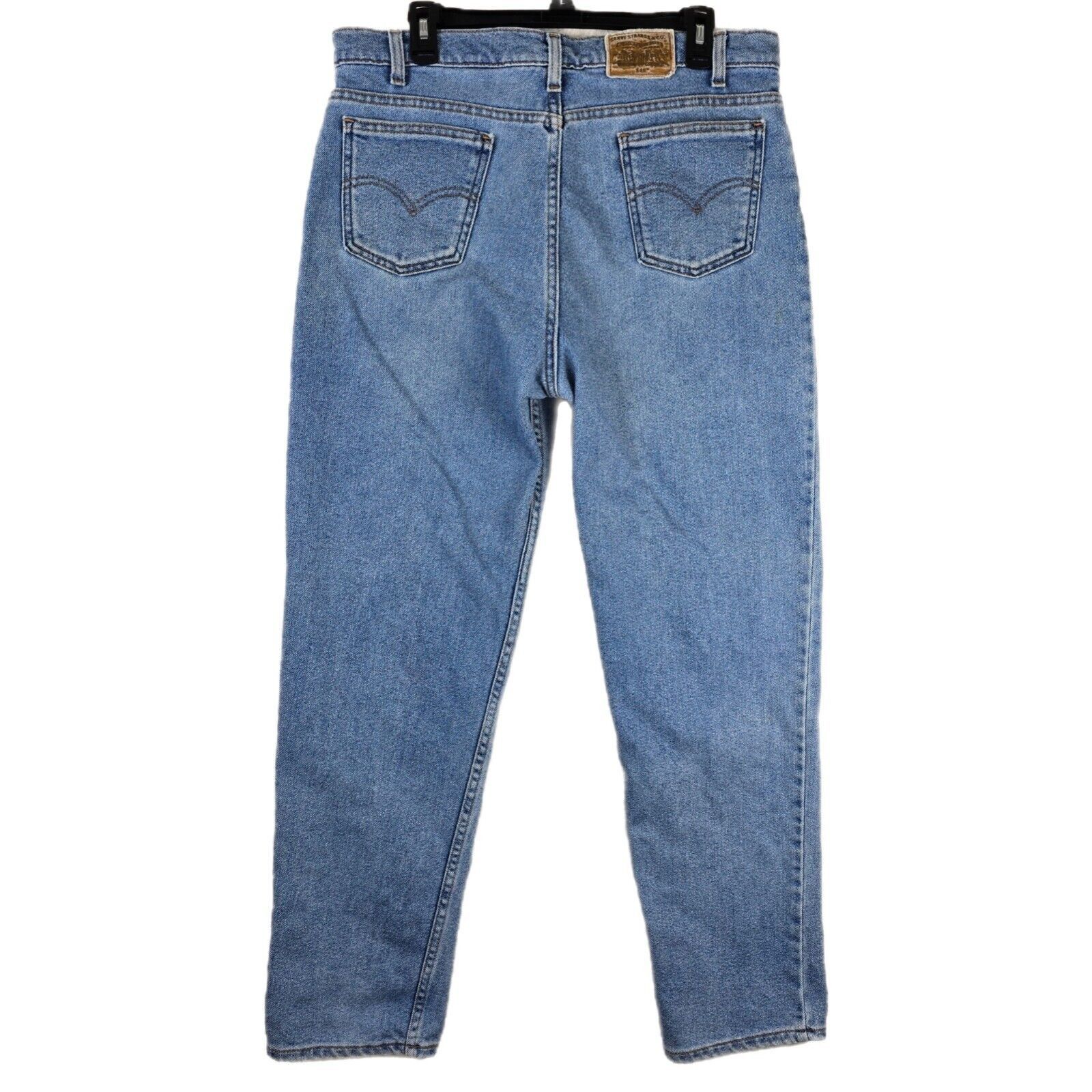 Levi's VTG Levis 540 Jeans Mens 36x32 Relaxed Tapered Made In USA Size US 36 / EU 52 - 1 Thumbnail
