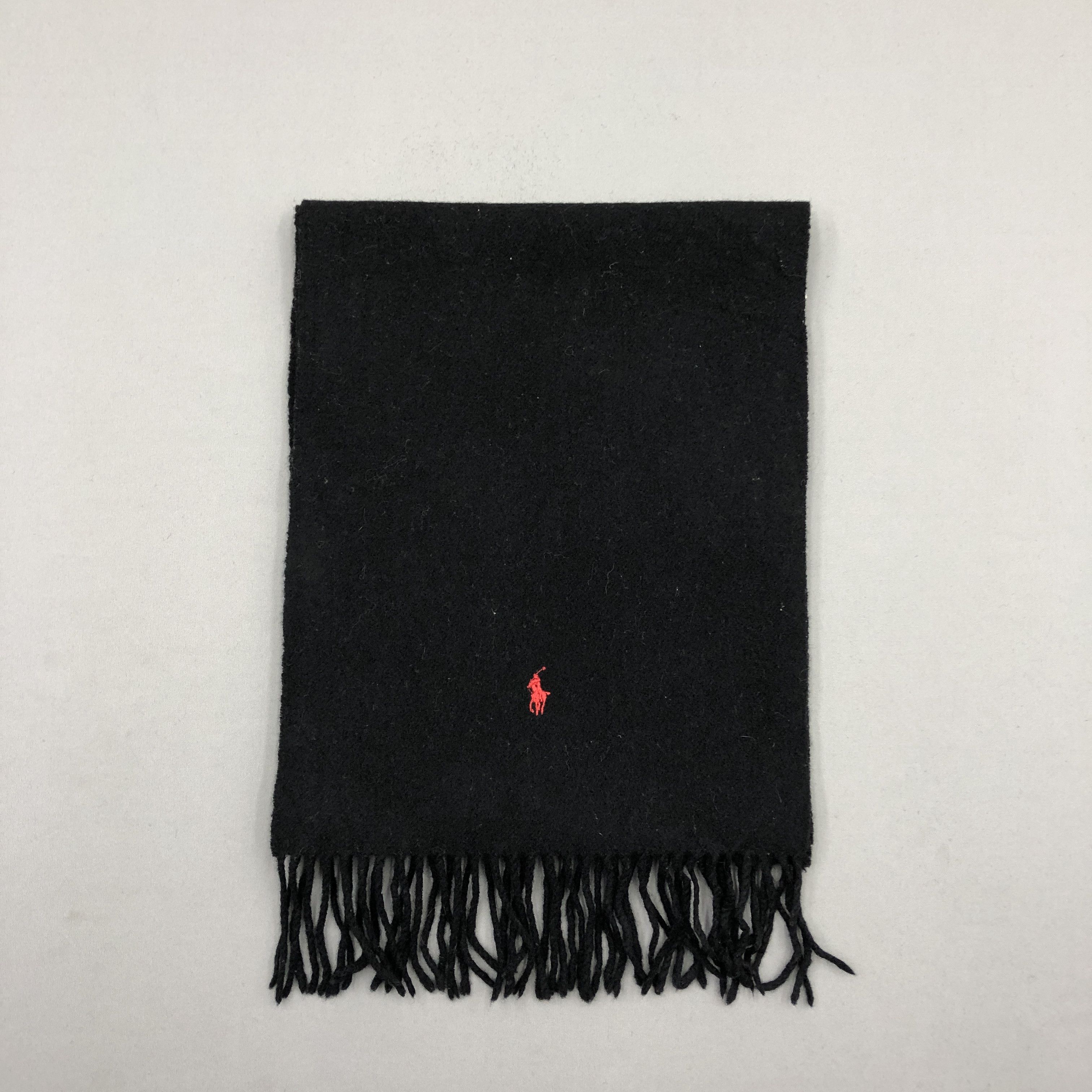 Polo Ralph Lauren Vintage 90s Polo Ralph Lauren Scarf Muffler Wool Scarves Size ONE SIZE - 2 Thumbnail