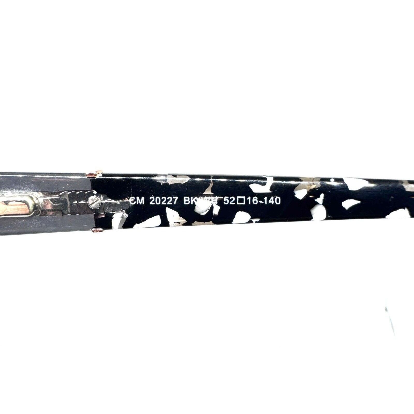Bebe CHELSEA MORGAN CM 20227 BLACK WHITE FULL RIM EYEGLASSES Size ONE SIZE - 3 Thumbnail