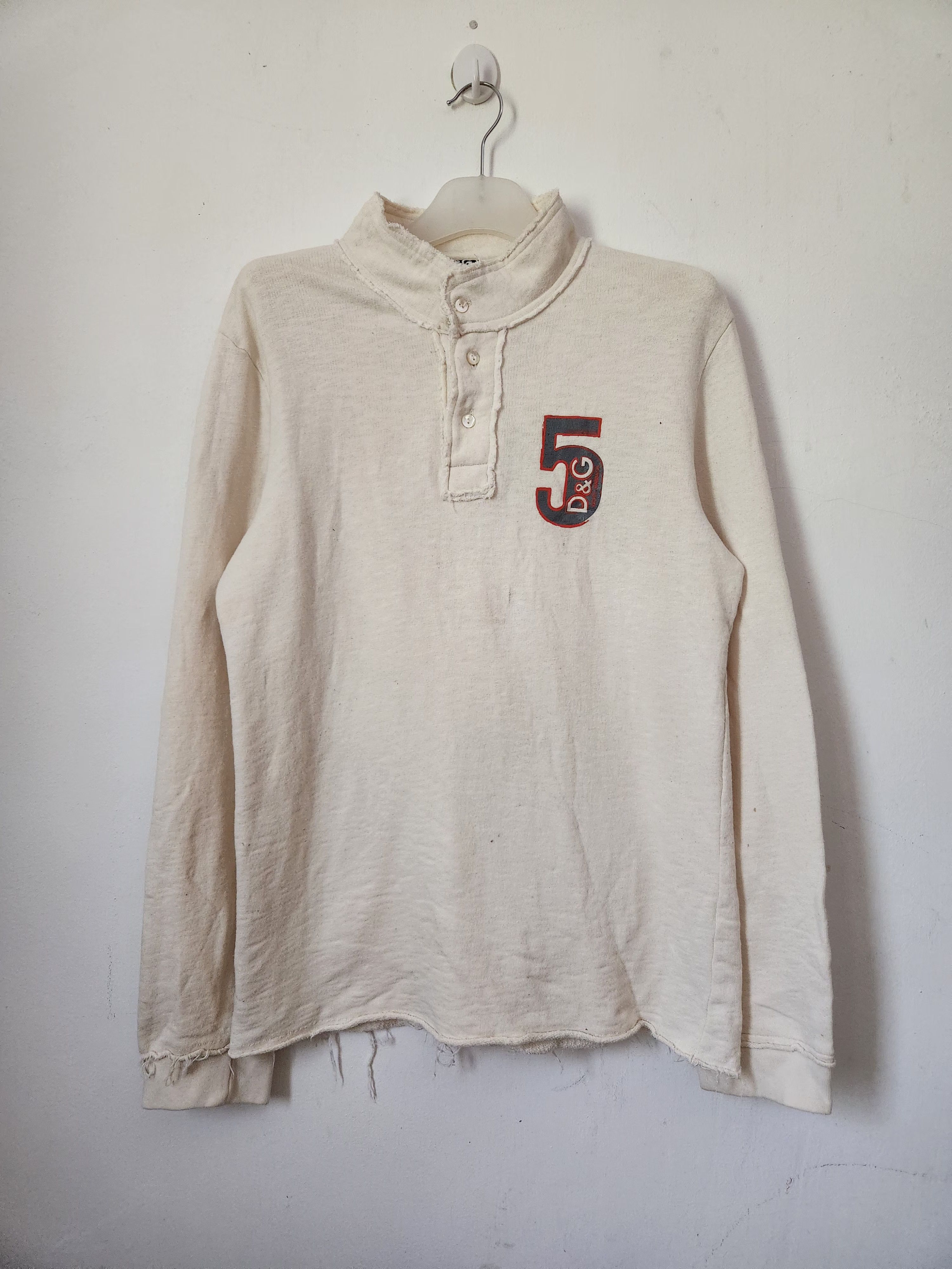 Dolce & Gabbana Dolce&Gabbana Long Sleeve Tee Size US M / EU 48-50 / 2 - 3 Thumbnail