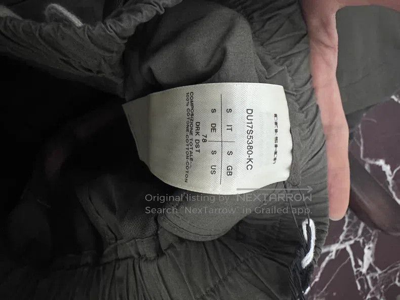 Rick Owens Rick Owens size S Shorts, Grey-Green Size US 27 - 5 Thumbnail