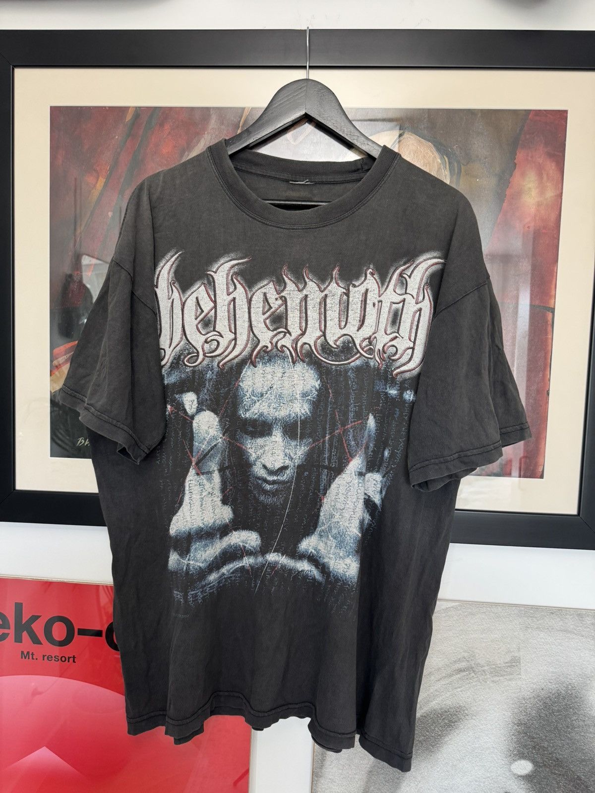 Band Tees Rare Vintage Behemoth Death Metal Band Tee Washed Distressed Size US XL / EU 56 / 4 - 1 Thumbnail